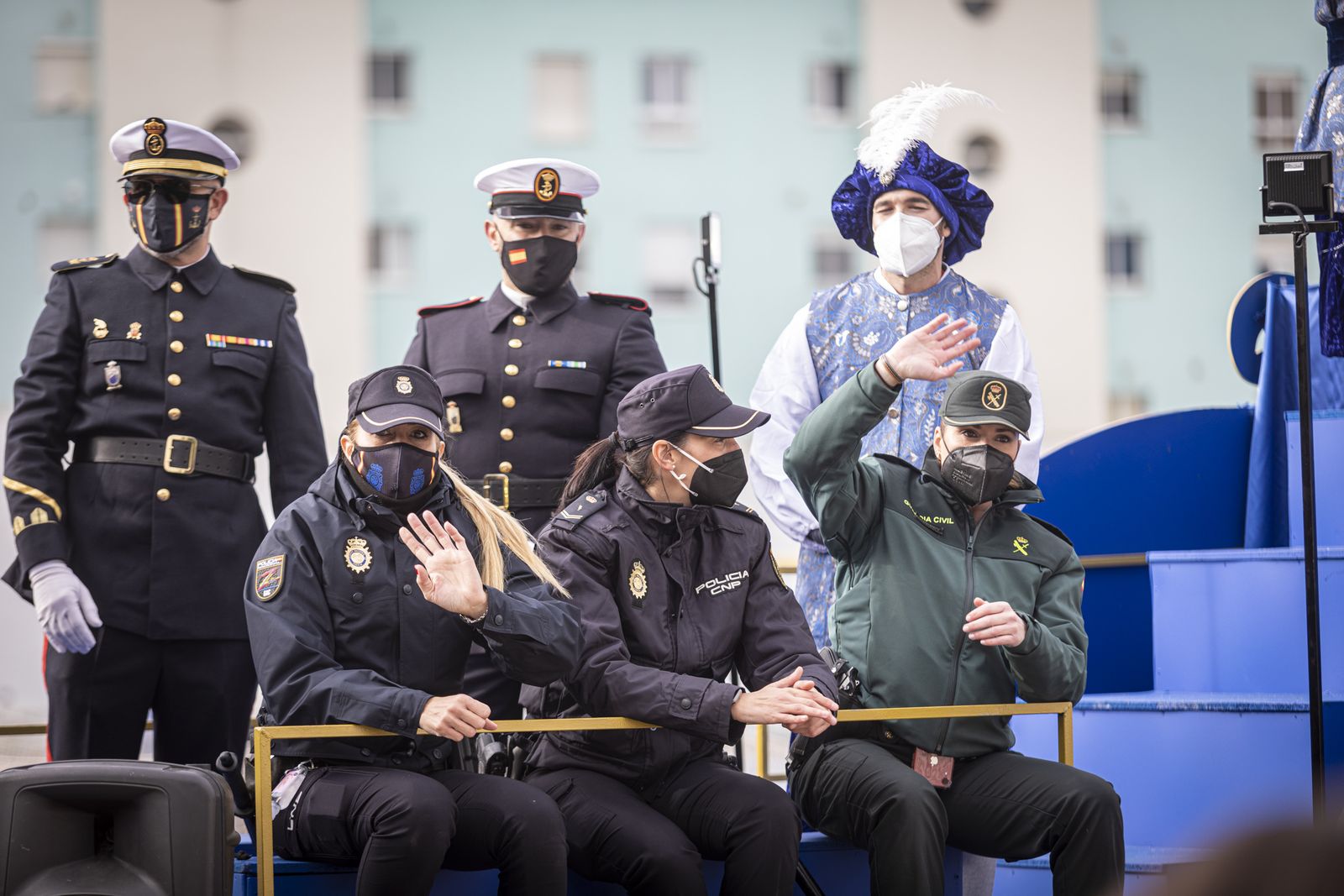 Imágenes de los Reyes Magos en Cádiz