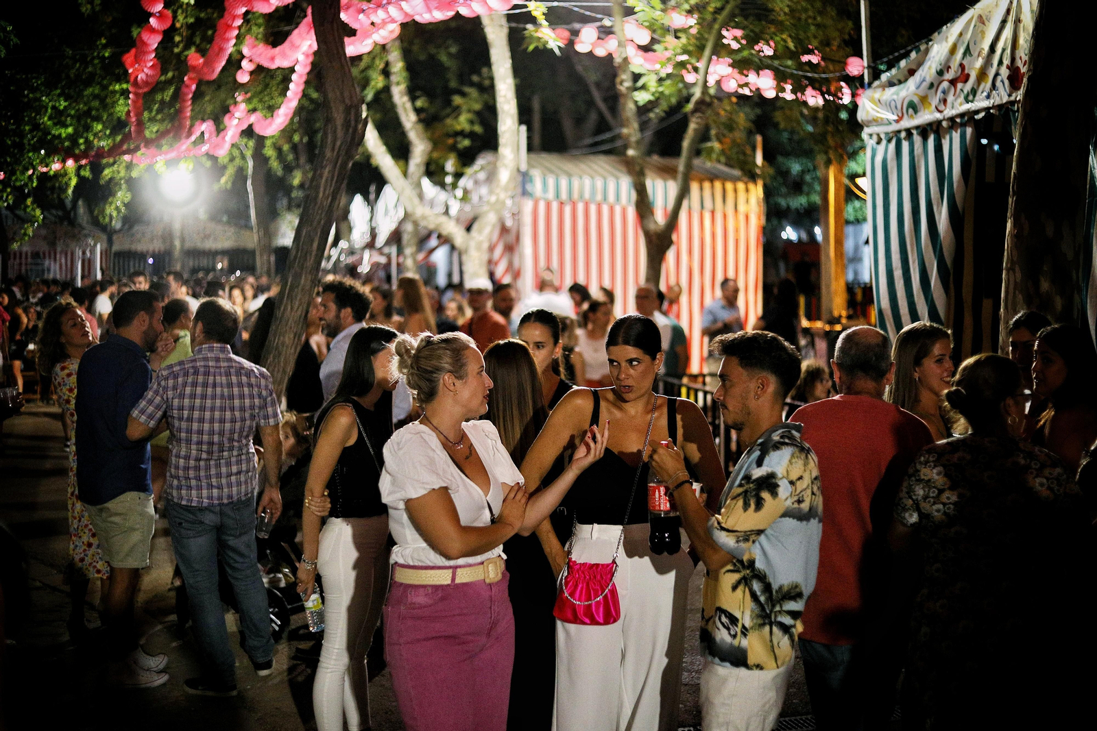 Feria de Carmen en el Parque Feria del Carmen y la Sal de San Fernando 2022. Miércoles.