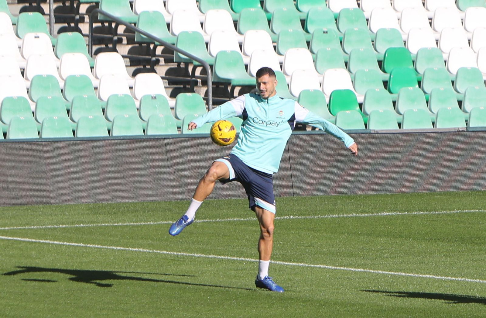 Las fotos del entrenamiento del Betis
