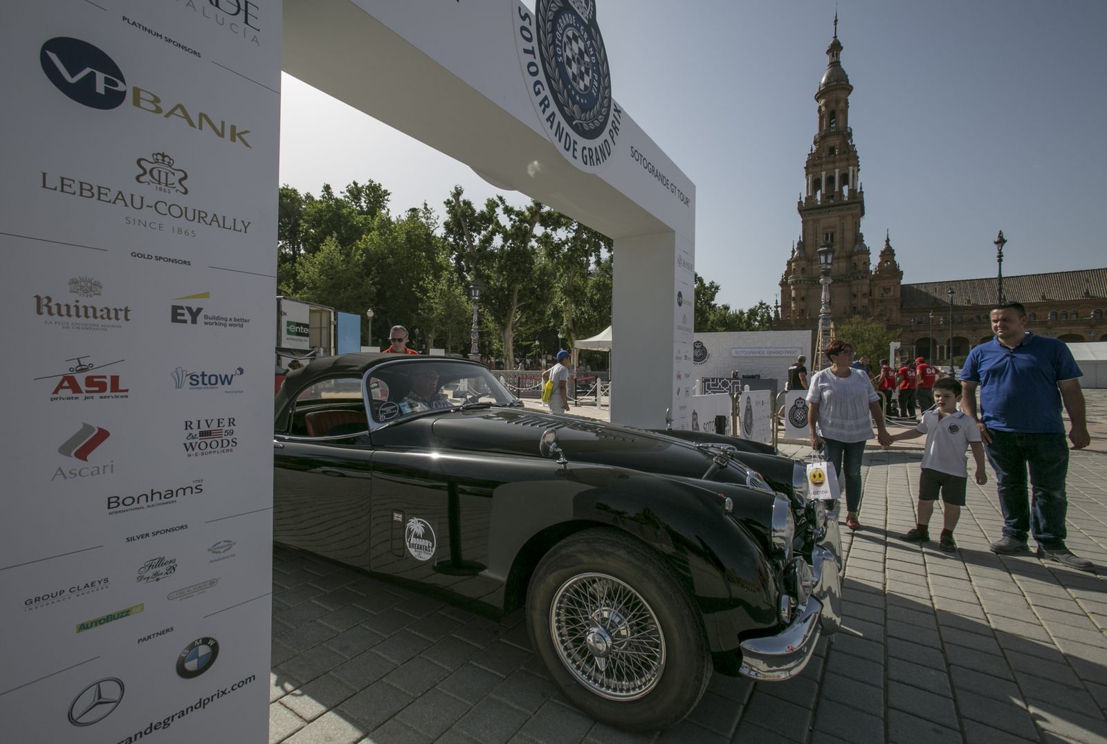 El exclusivo rally de vehículos clásicos llegará a Sotogrande el domingo.
