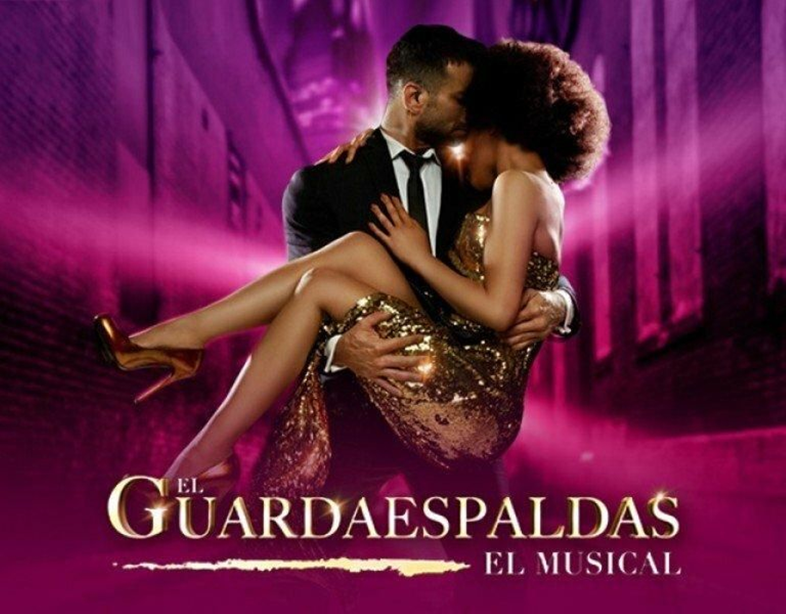 Imagen promocional del musical 'El guardaespaldas'.