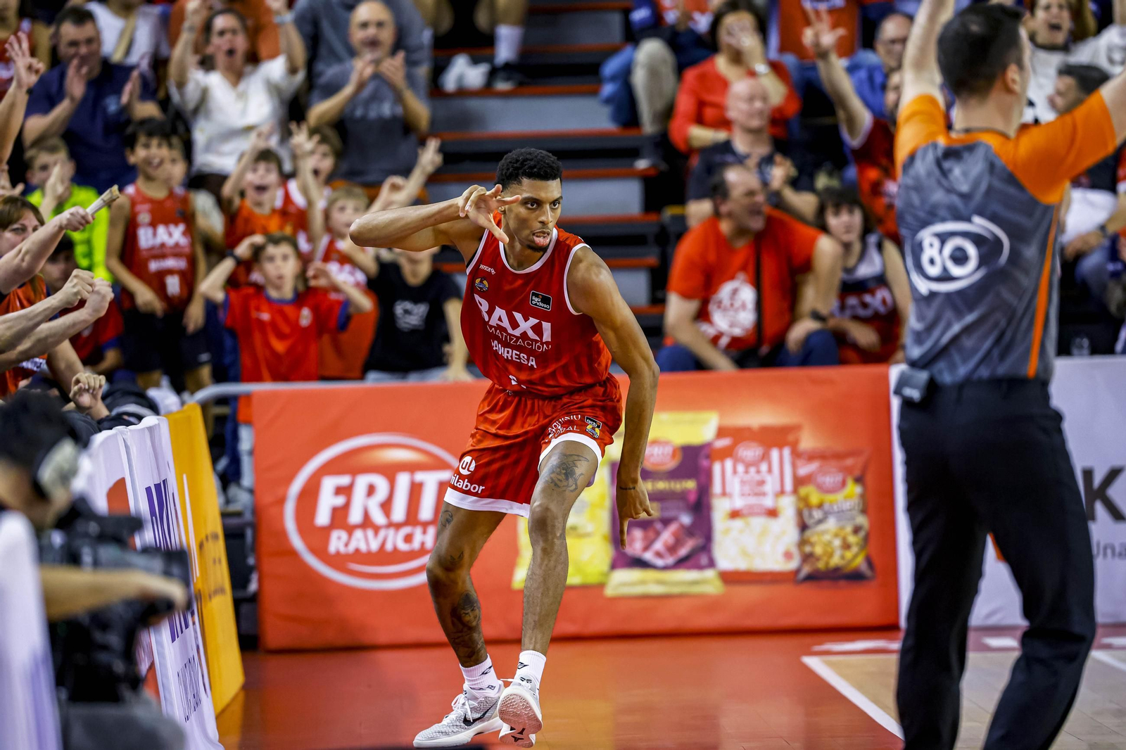 El Baxi Manresa-Unicaja, en fotos