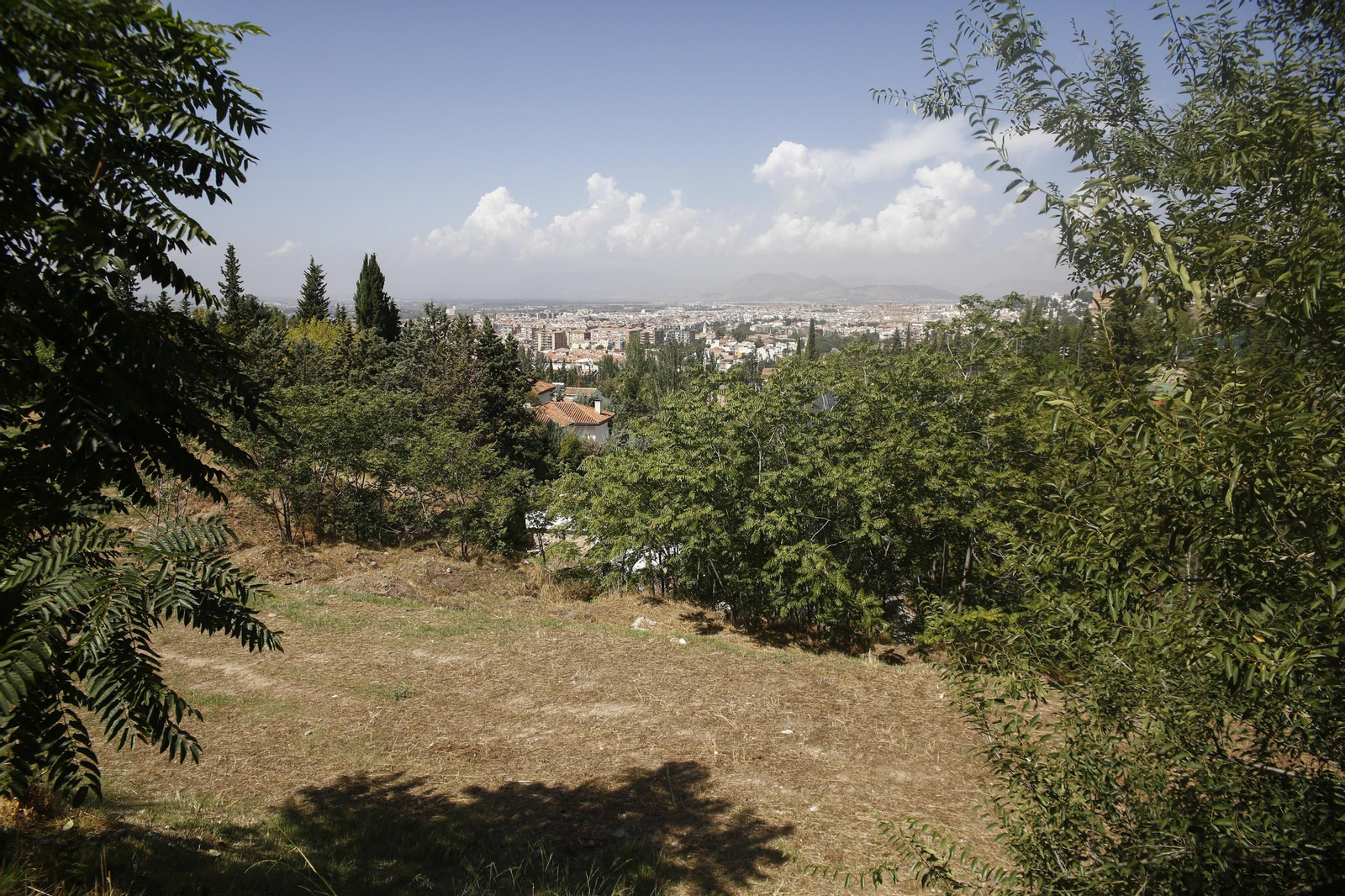 El solar está situado entre la calle Aixa la Horra y Aconcagua en el Serrallo.