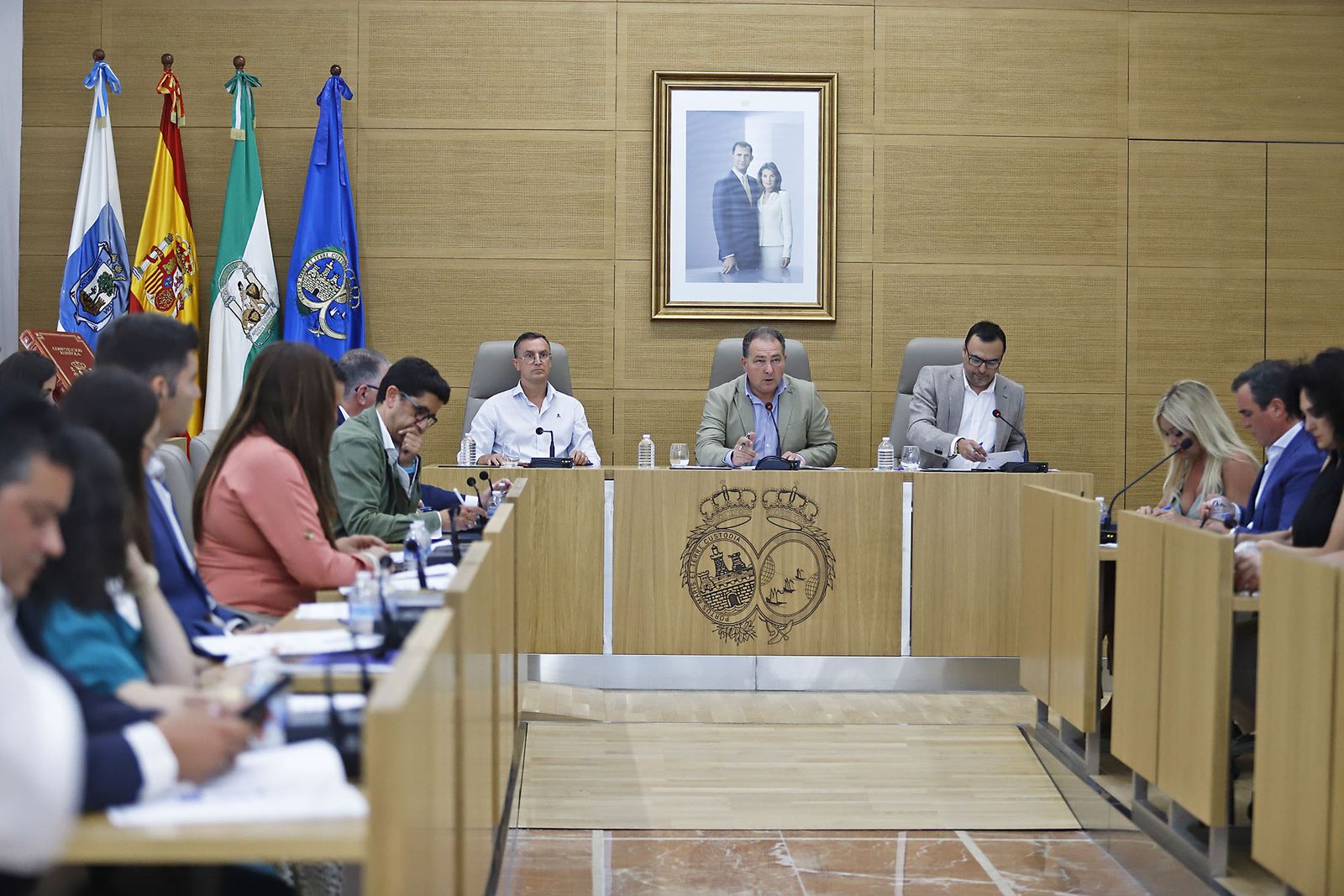 Imágenes del Pleno Extraordinario en la Diputación