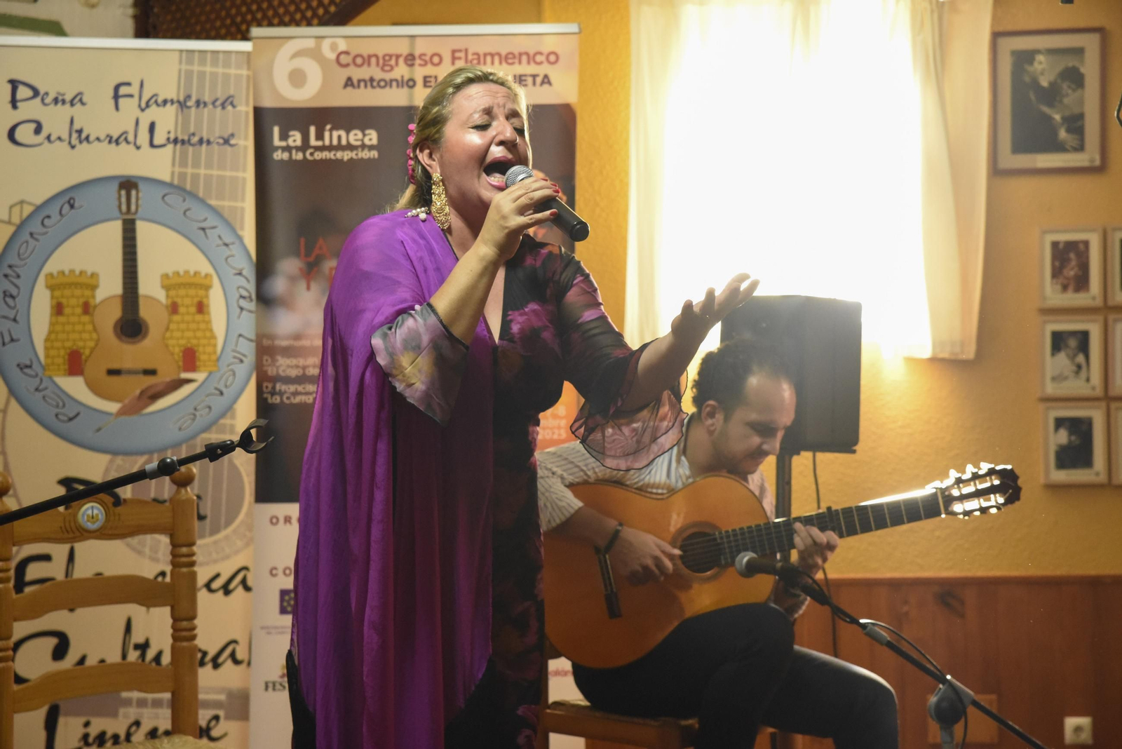 Recital de clausura del Congreso Antonio El Chaqueta con Remedios Reyes