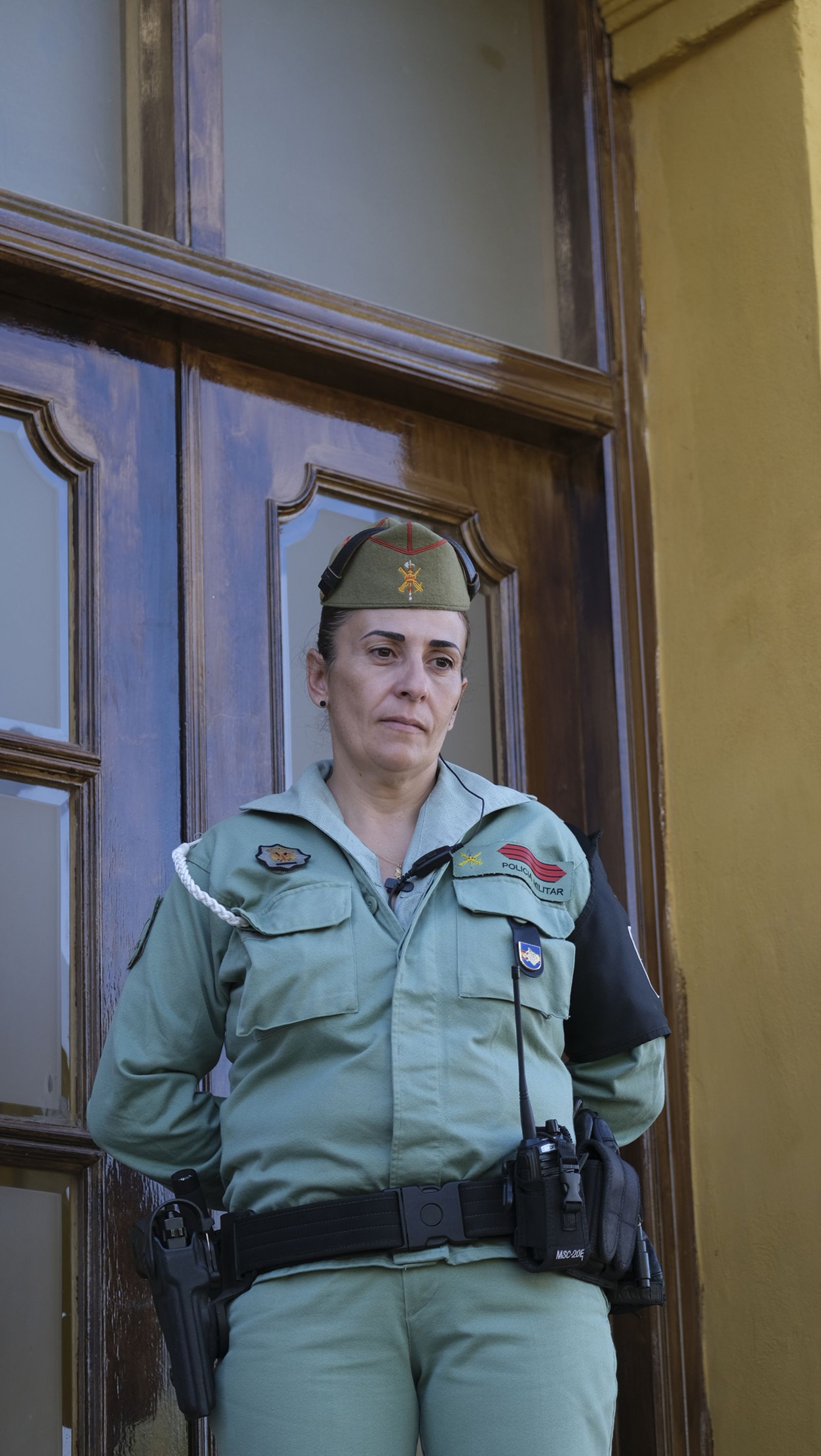 Imágenes de la visita de la Ministra de Defensa Margarita Robles a la Brigada Alfonso XIII de La Legión