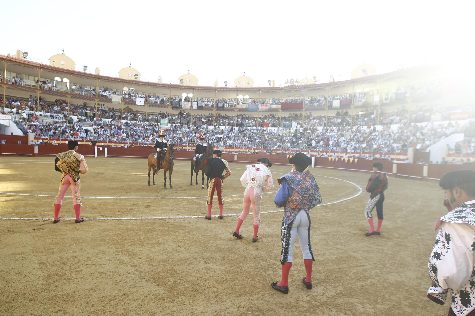 Las mejores imágenes de los toreros Fortes, Juan Ortega y David de Miranda en la Feria de Almería 2025