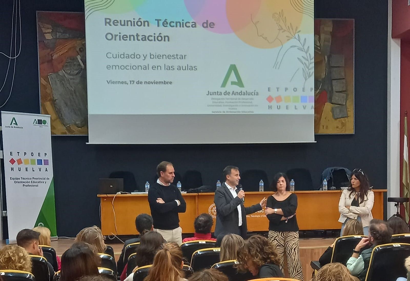 Reunión de los equipos de orientación educativa de Huelva.