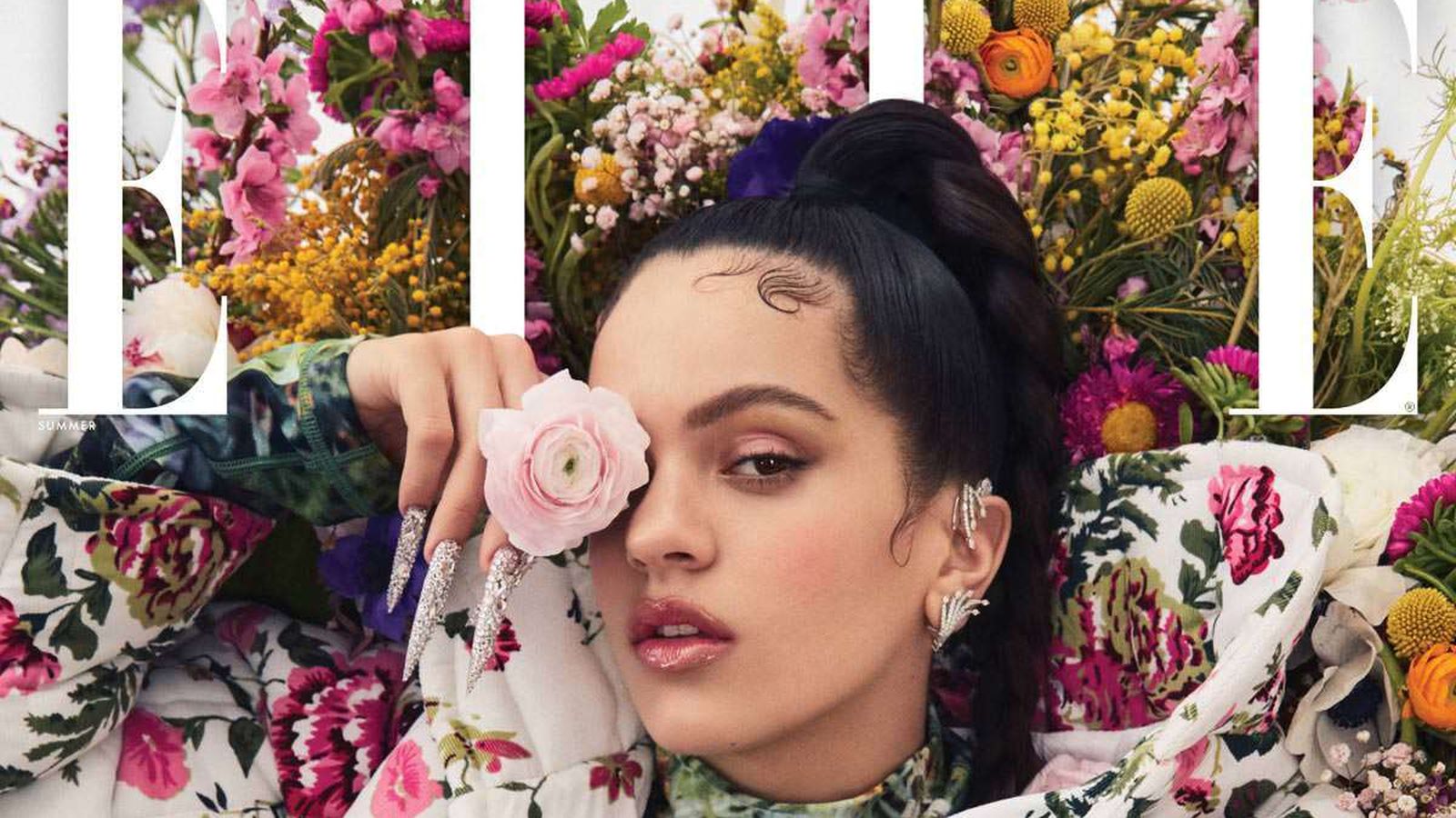 Otra portada de 'Elle' con Rosalía.