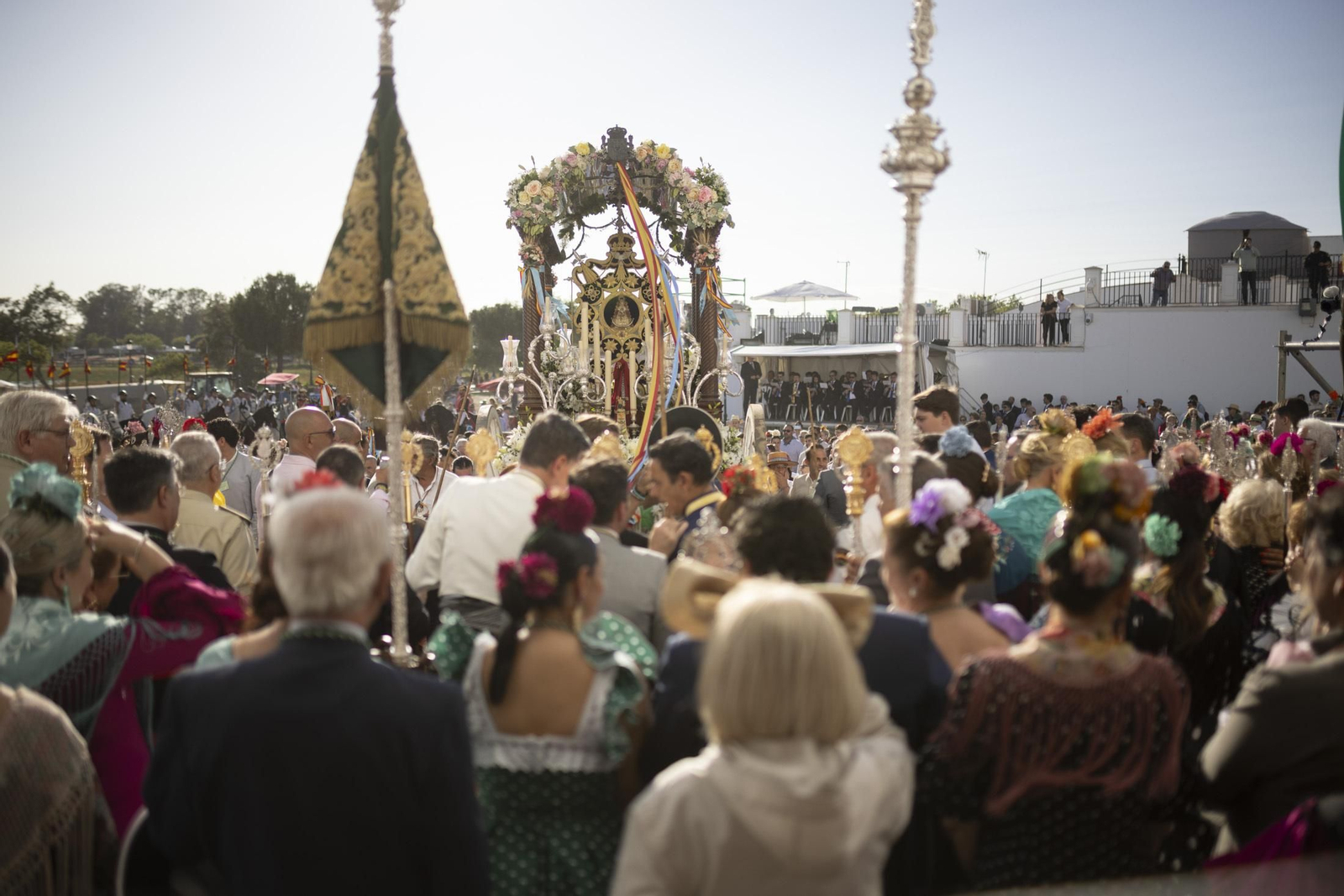 Imágenes de las primeras presentaciones de las hermandades de El Rocío 2024
