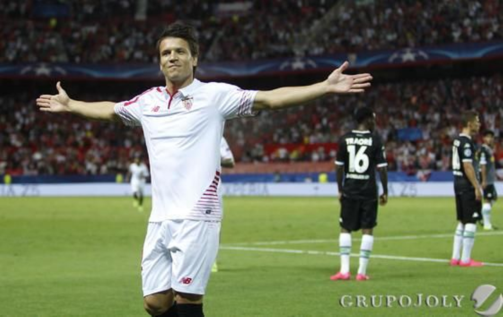 Las imágenes del Sevilla FC-Borussia Mönchengladbach
