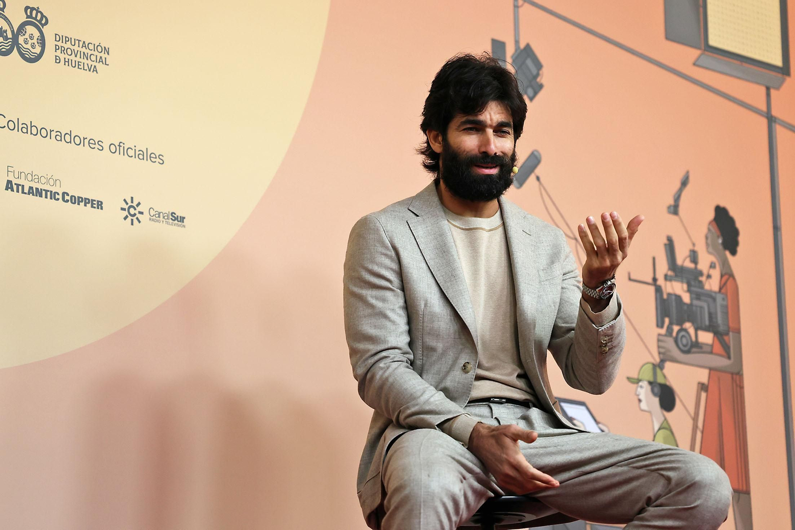 Imágenes de Rubén Cortada en el Festival de Cine Iberoamericano de Huelva