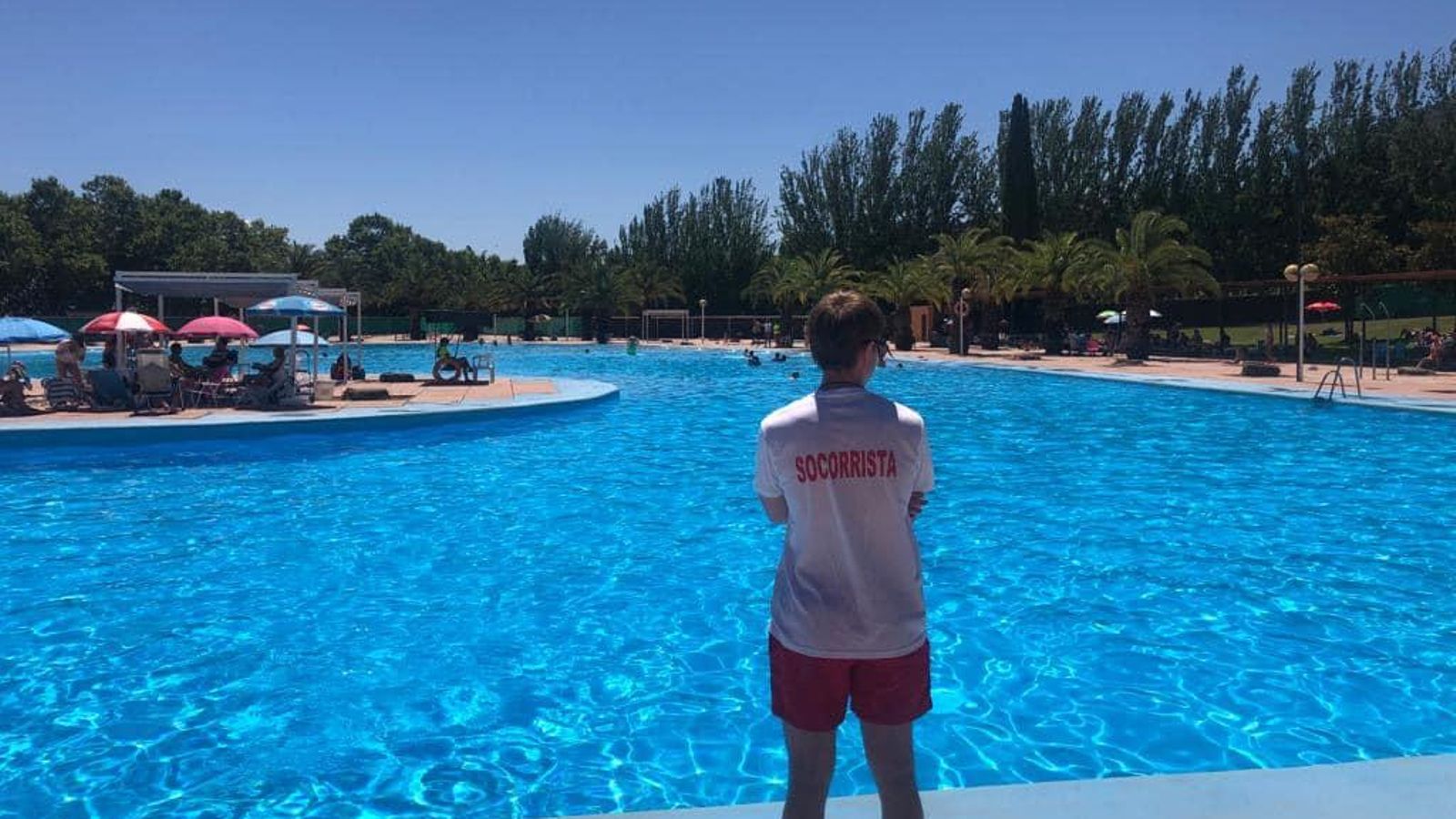 La piscina de Las Fuentezuelas es la que tiene mayor aforo de bañistas de las tres.