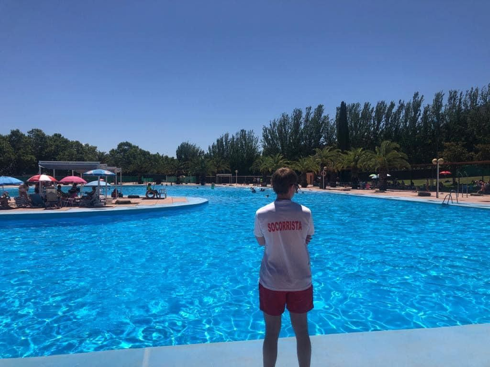 La piscina de Las Fuentezuelas es la que tiene mayor aforo de bañistas de las tres.