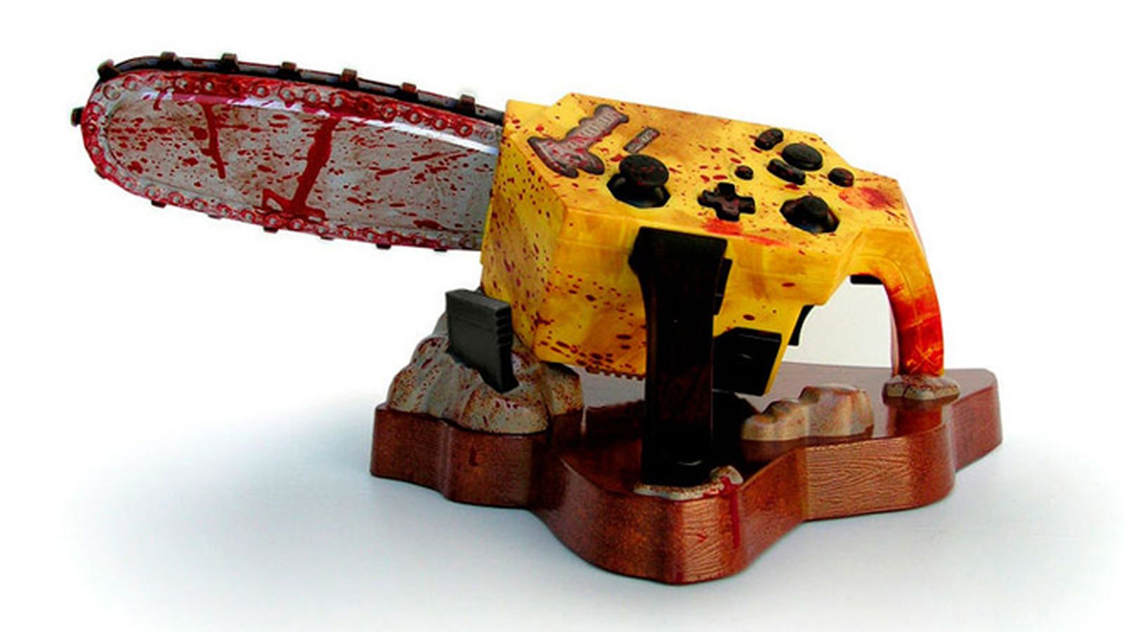 El mando-sierra de Gamecube.