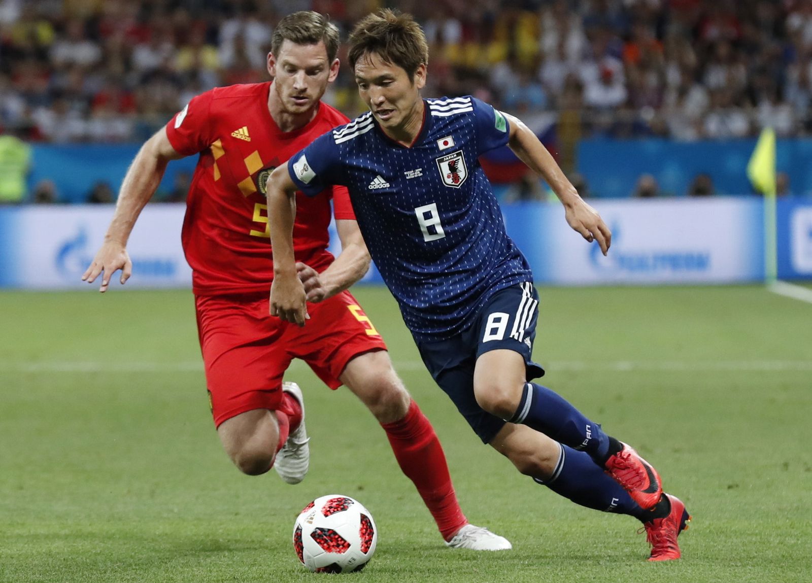 Las imágenes del Bélgica-Japón