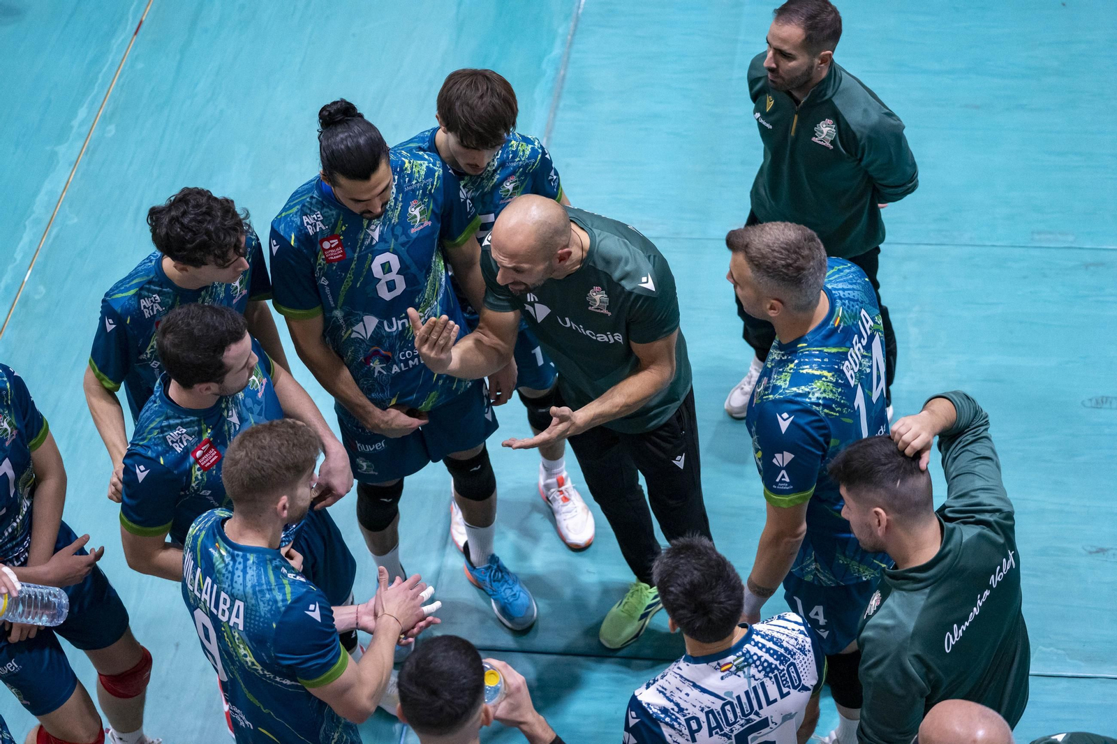 Las imágenes del partido de Superliga entre Unicaja Costa de Almería y Instercap Asisa Tarragona