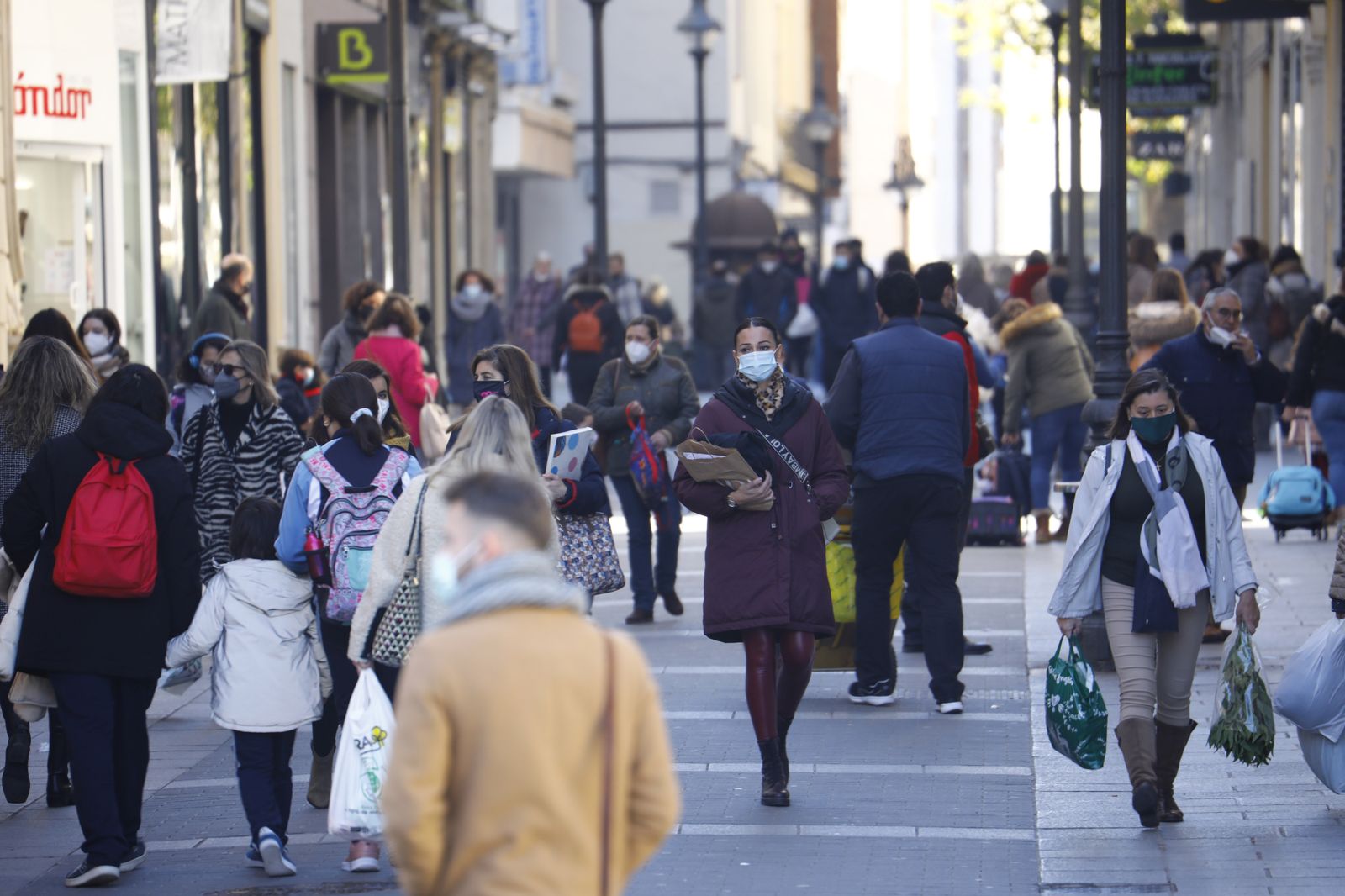 Ambiente en la calle en Córdoba.