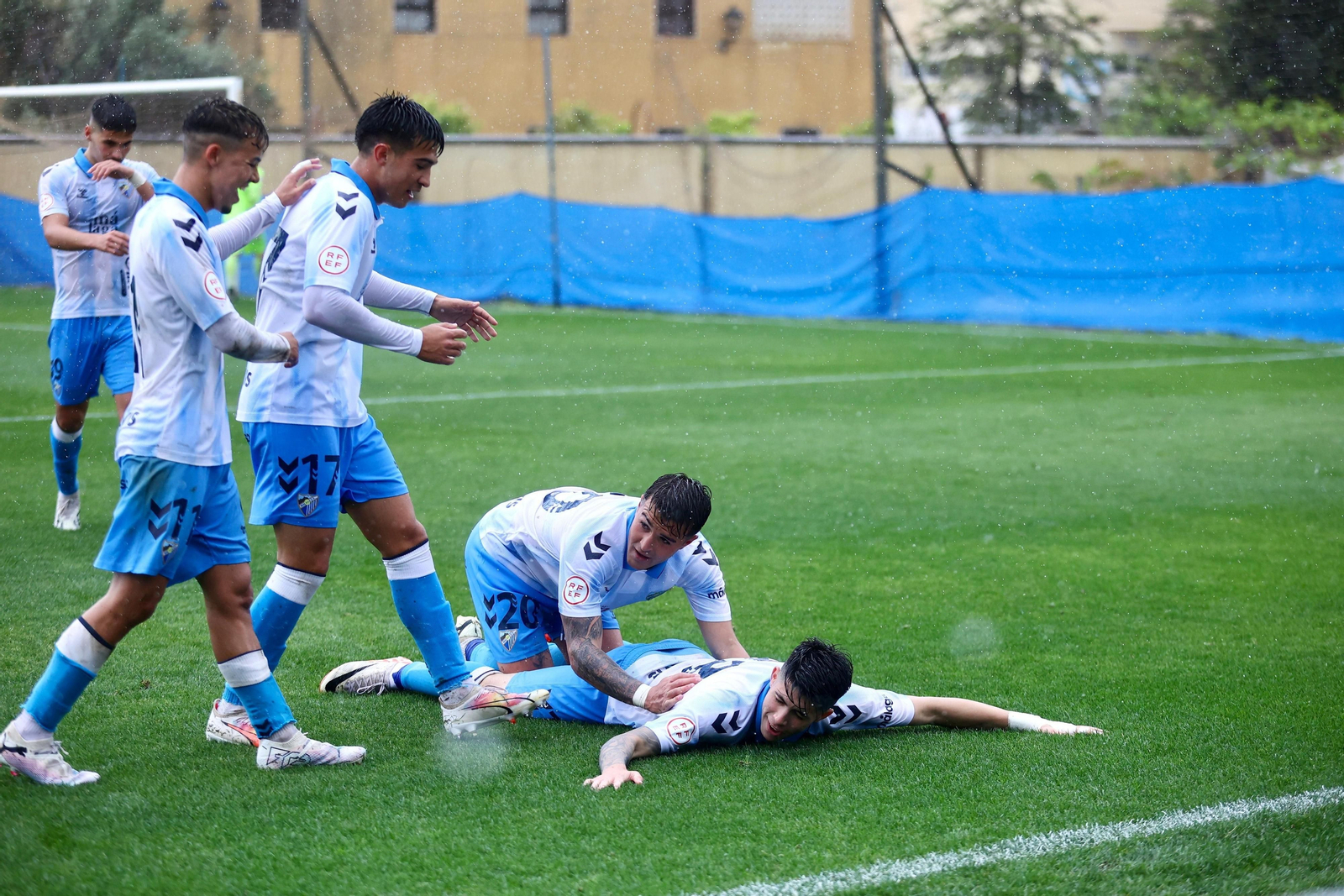 Loren Juarros, presente en el triunfo del Atlético Malagueño ante el Málaga City