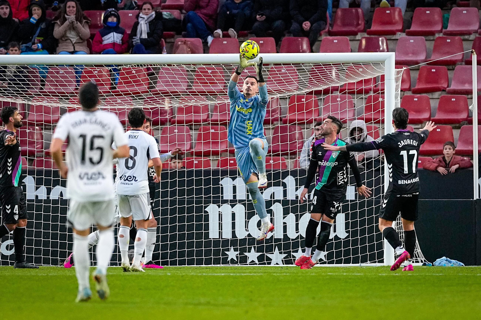 Albacete-Málaga CF, en fotos