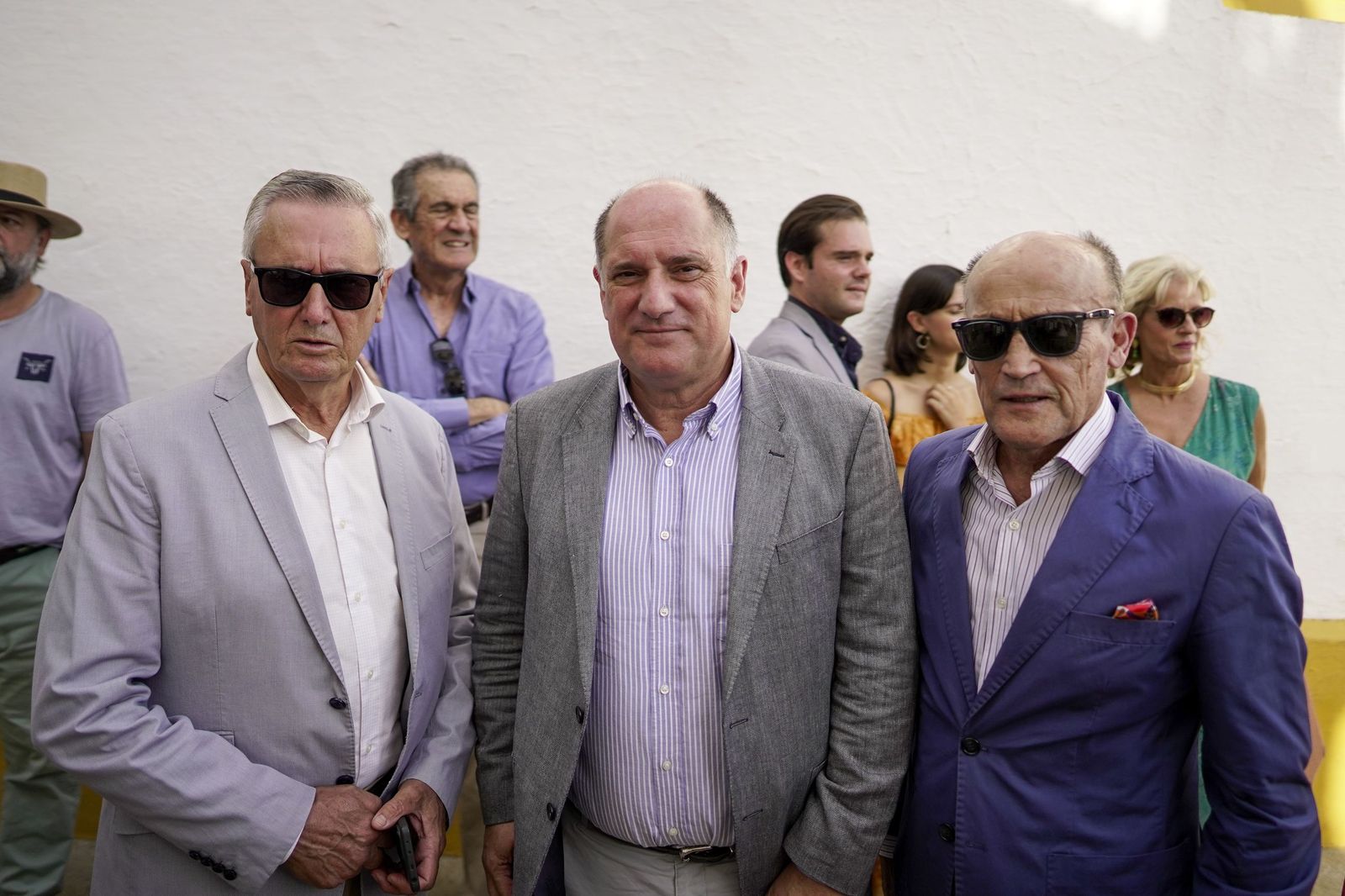 Emilio Mateos, Antonio Burgos y Gabriel Puerta