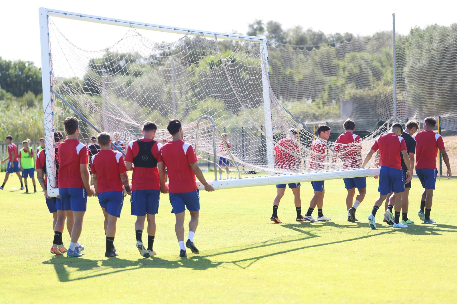 Fotos del primer entrenamiento del Algeciras CF en Septiembre