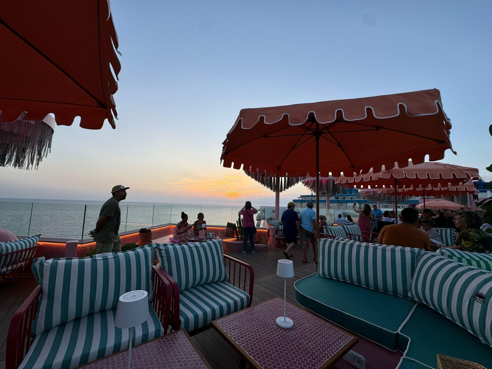 La terraza del Hotel Q