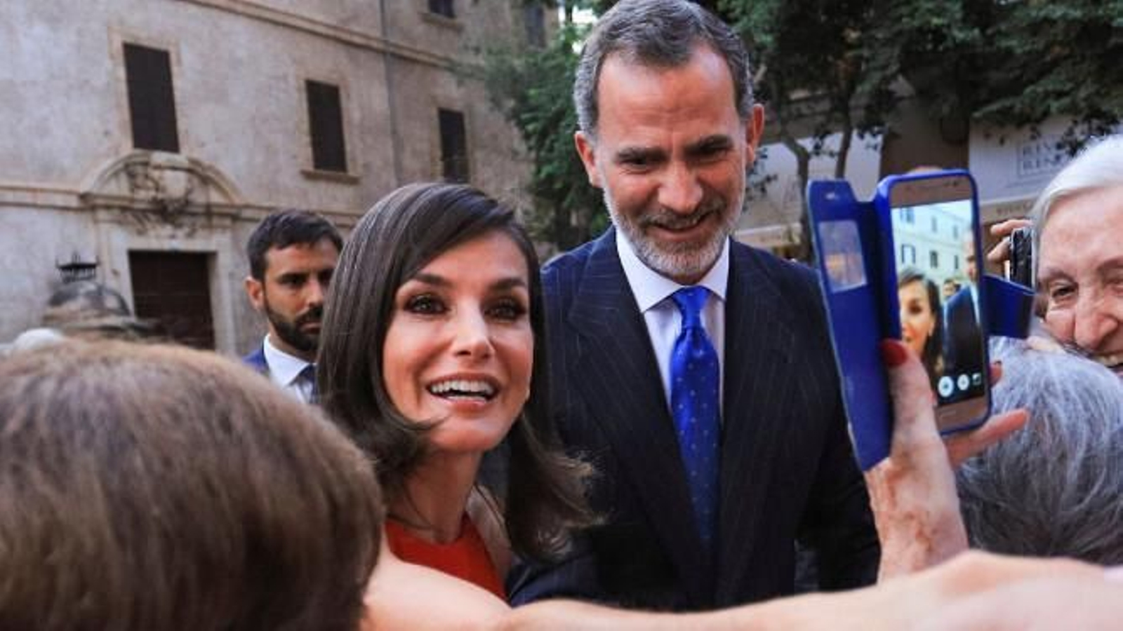 El rey Felipe VI y doña Letizia.