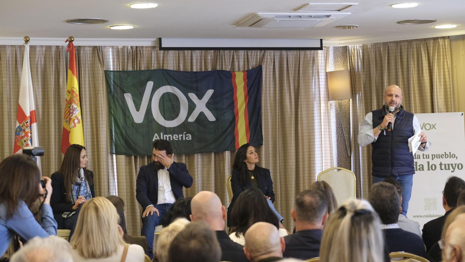 Rodrigo Alonso intervino en el acto.