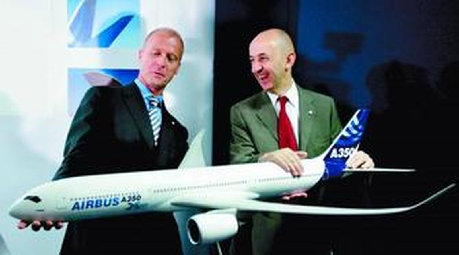 Thomas Enders y Louis Galois, en una imagen de archivo.