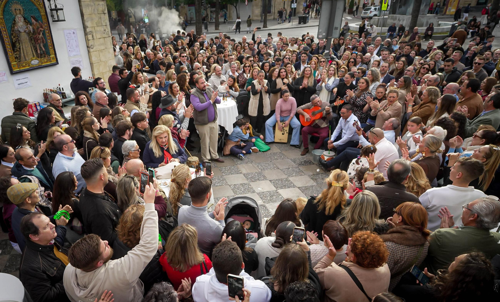 Imágenes de zambombas del día 6 de diciembre en Jerez