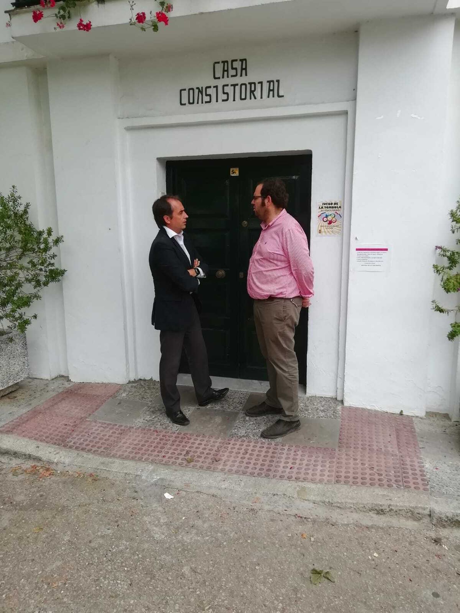 Antonio Saldaña y Alejandro López.