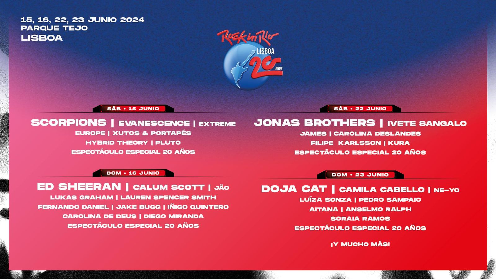 Line-up del Festival