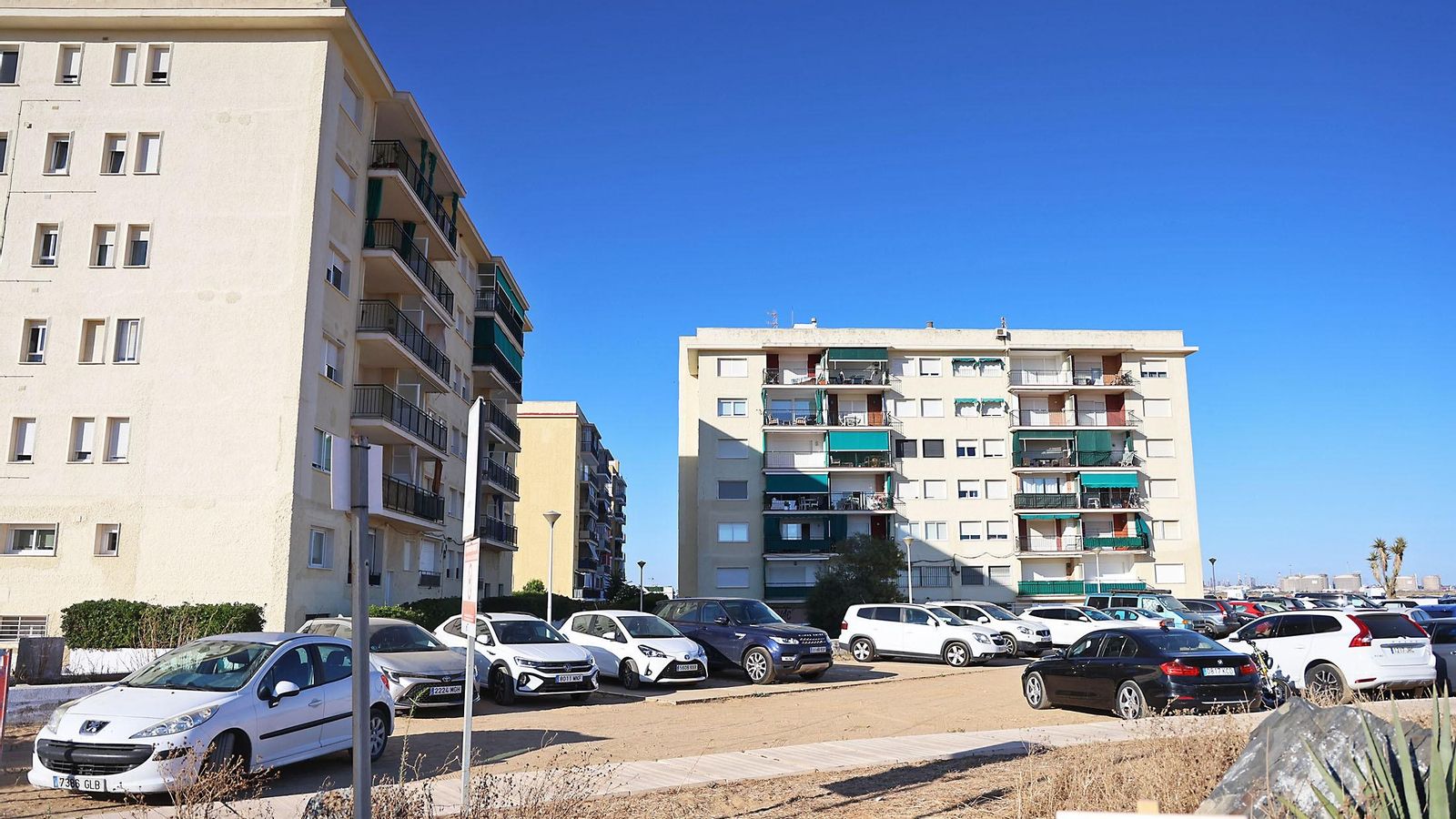 Zona de aparcamientos