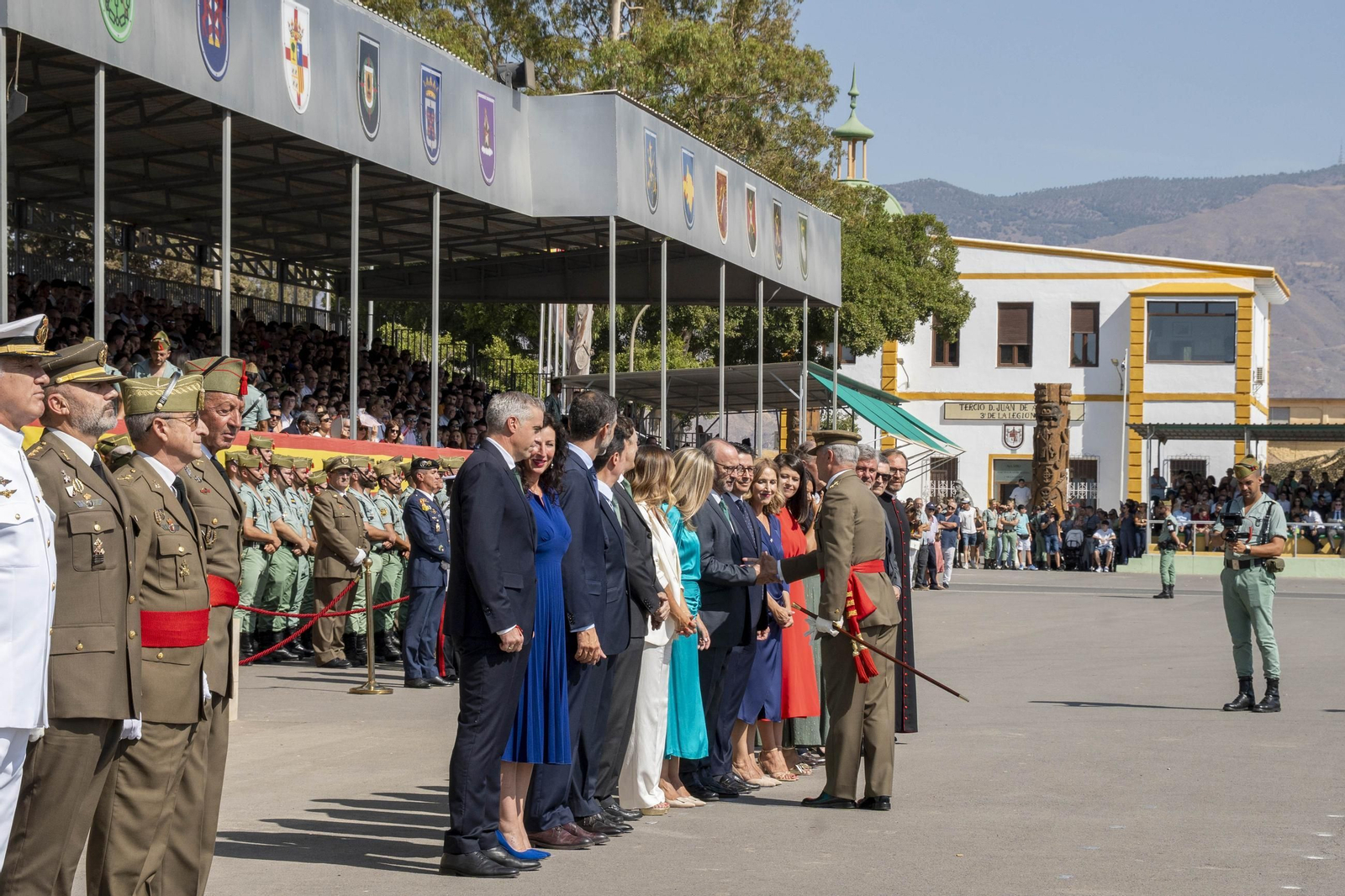 El CV (105) aniversario fundacional de la Legión
