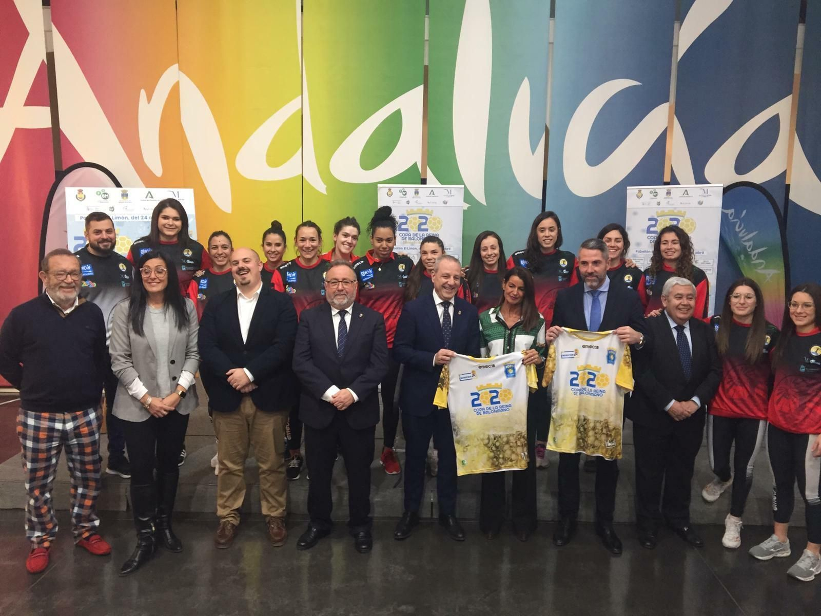 Foto del acto de presentación del cartel de la Copa de la Reina.