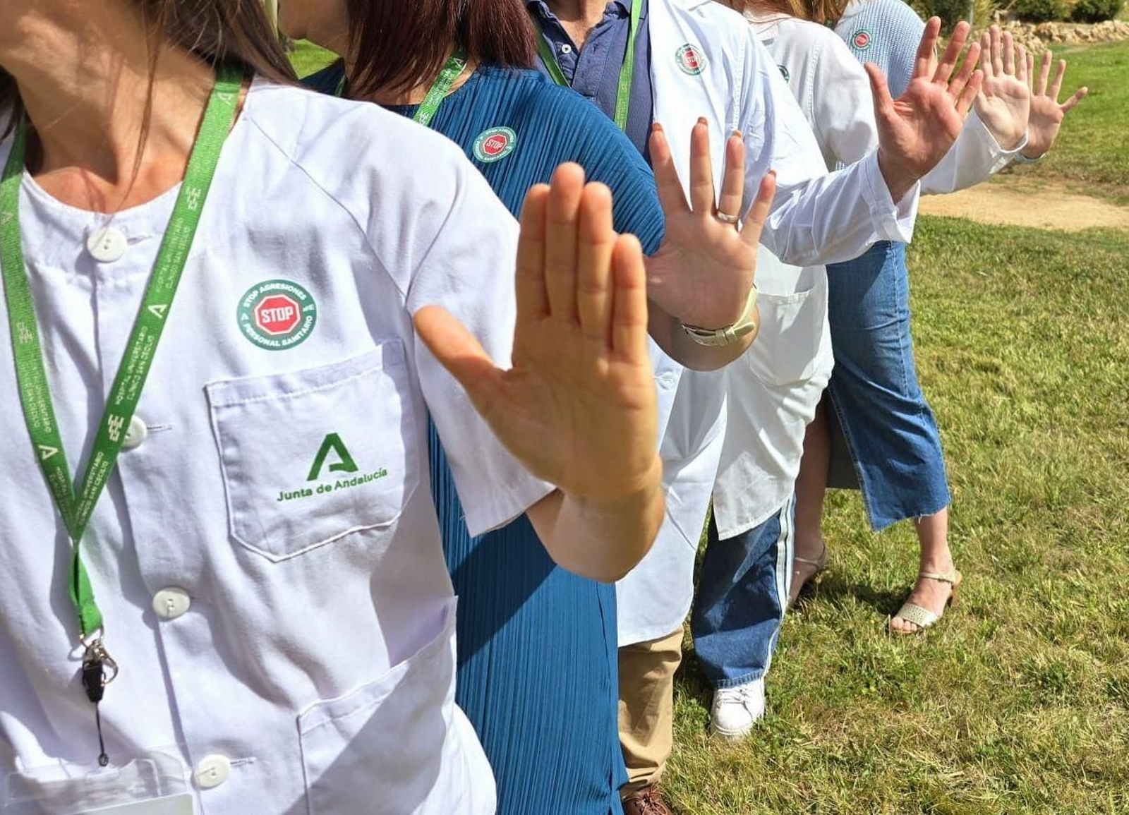 Campaña 'Stop agresiones a sanitarios'.