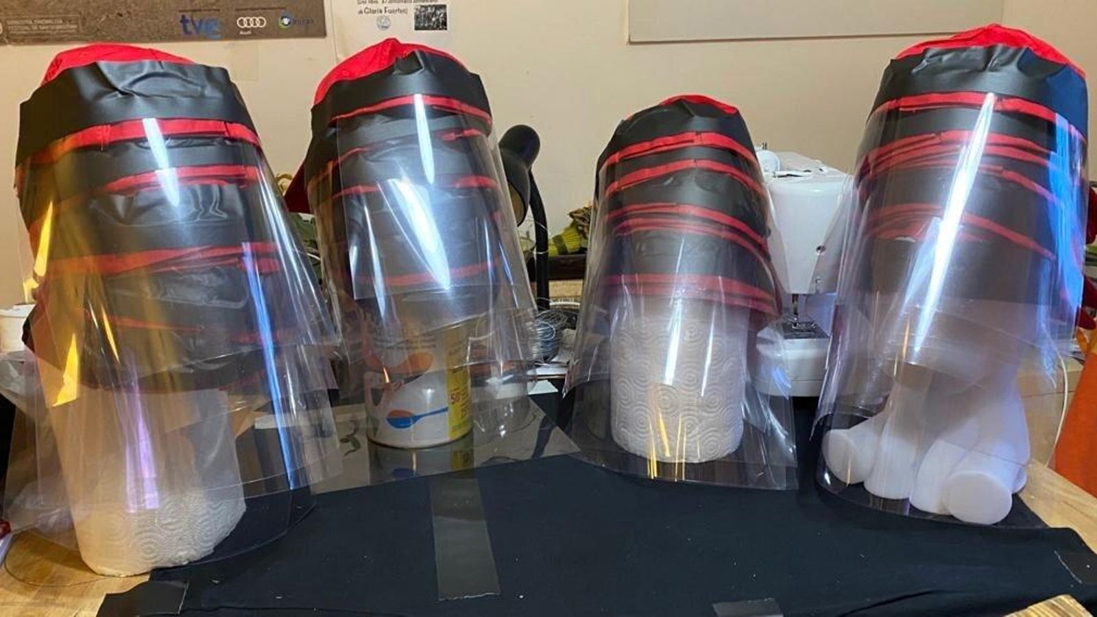 Equipos de protección.