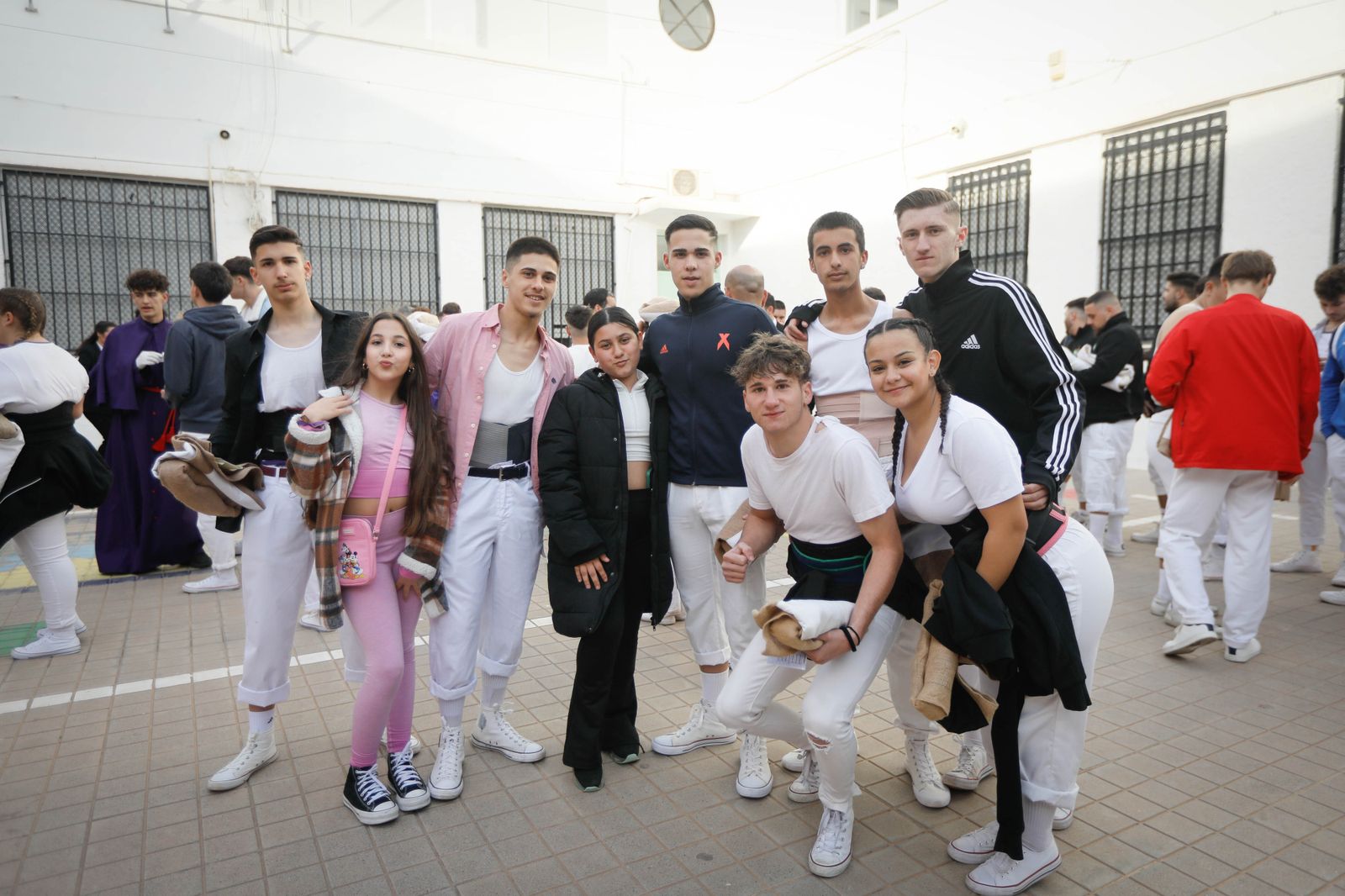 La procesión del Encuentro, en imágenes