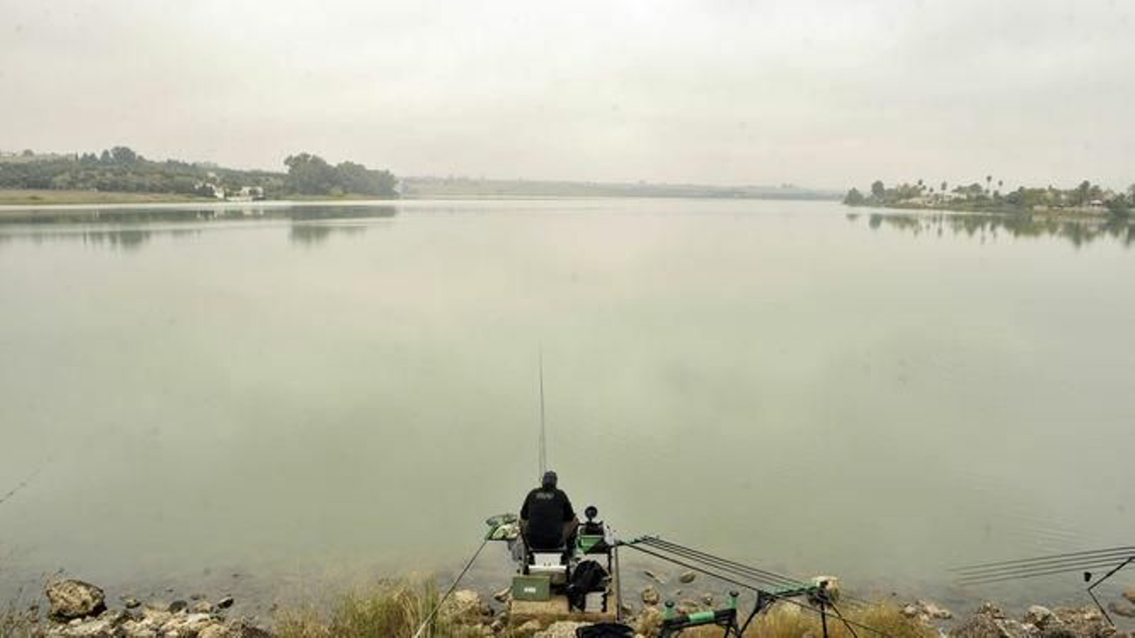 Imagen del pantano de Arcos