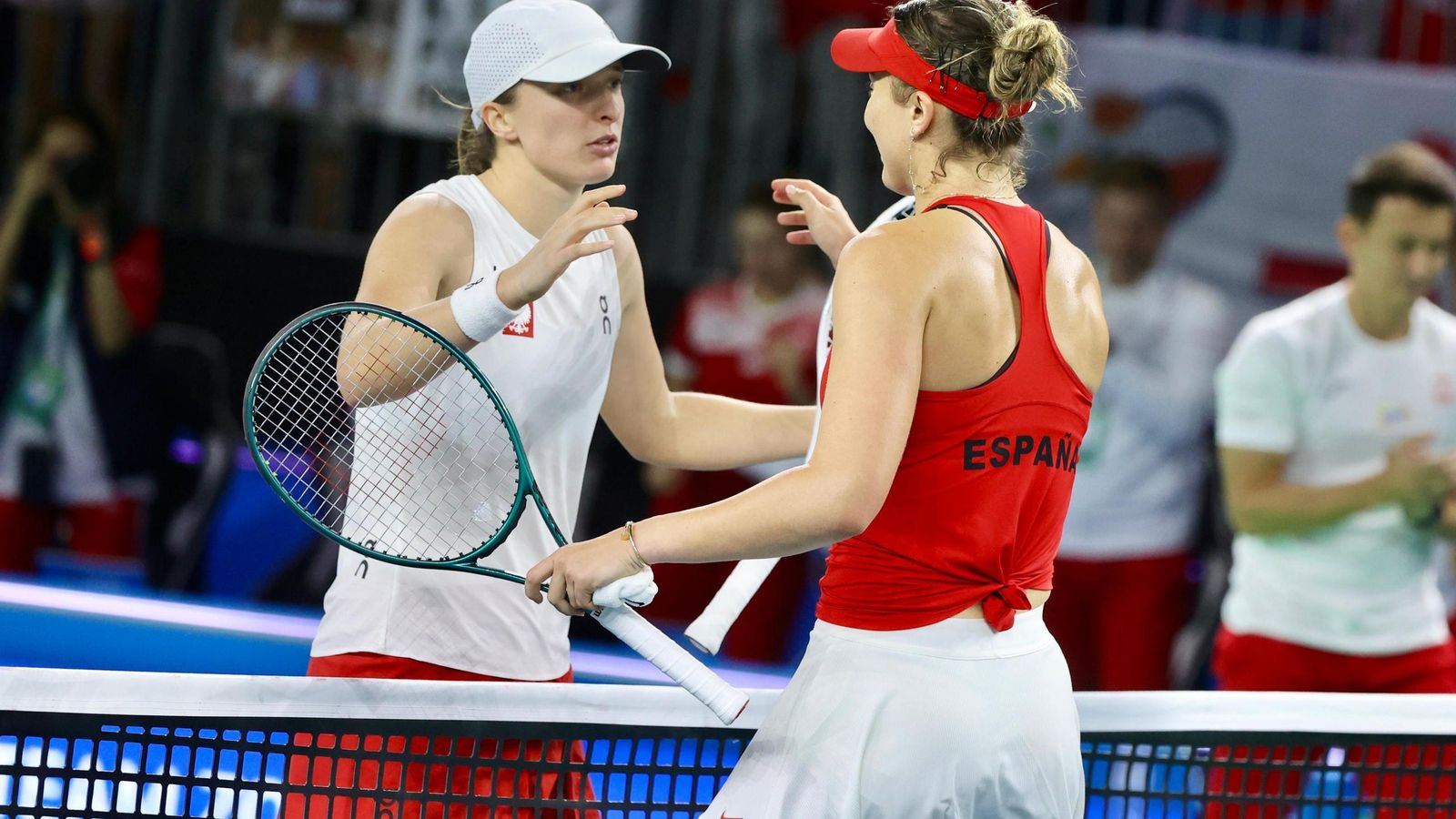 El España-Polonia de la Billie Jean King, en fotos