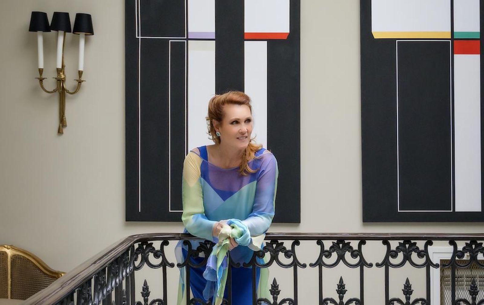 Marisa C. de Azcárate posa para una entrevista.