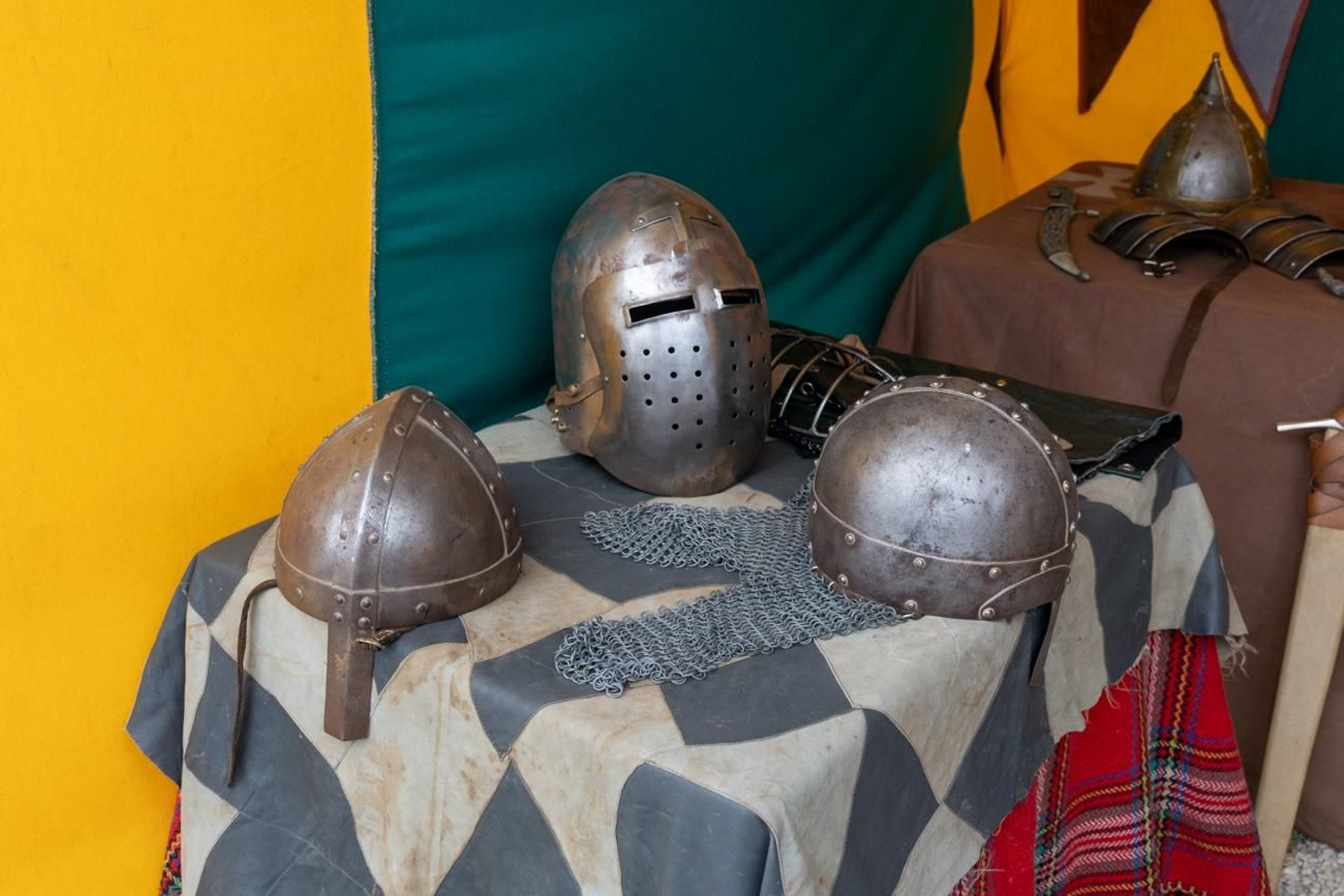 Moradores del Castillo de Jaén, recreación histórica de la Edad Media en el Cerro de Santa Catalina