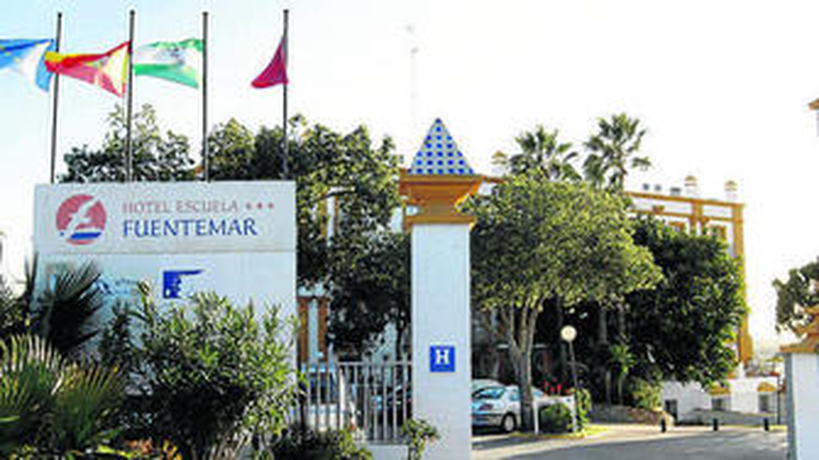Instalaciones hoteleras del Fuentemar donde se desarrollan las acciones formativas.