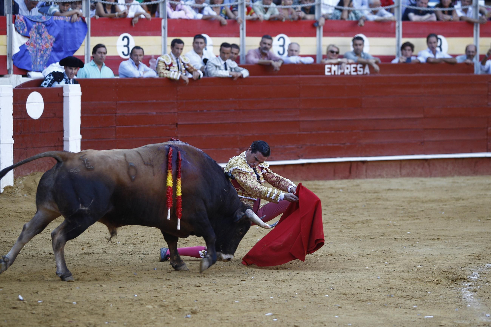 Las mejores imágenes de los toreros Fortes, Juan Ortega y David de Miranda en la Feria de Almería 2025