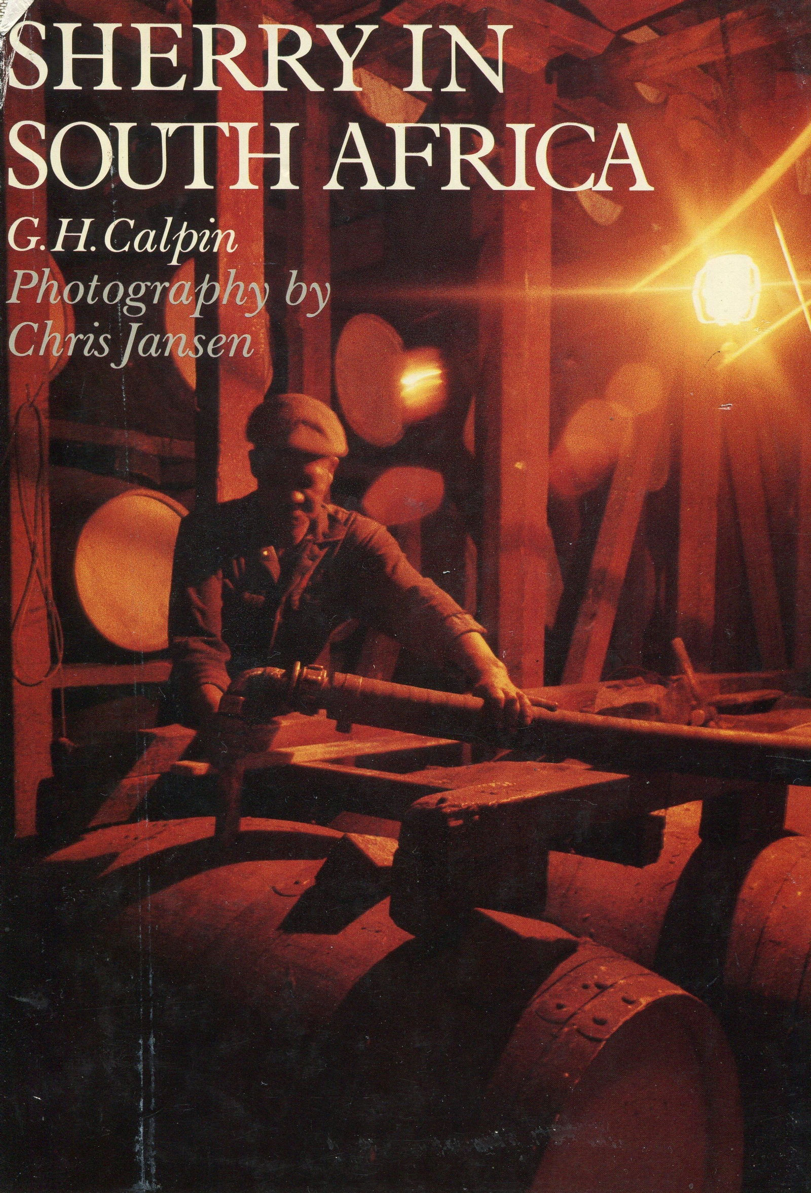 Portada del libro Sherry in South Africa.