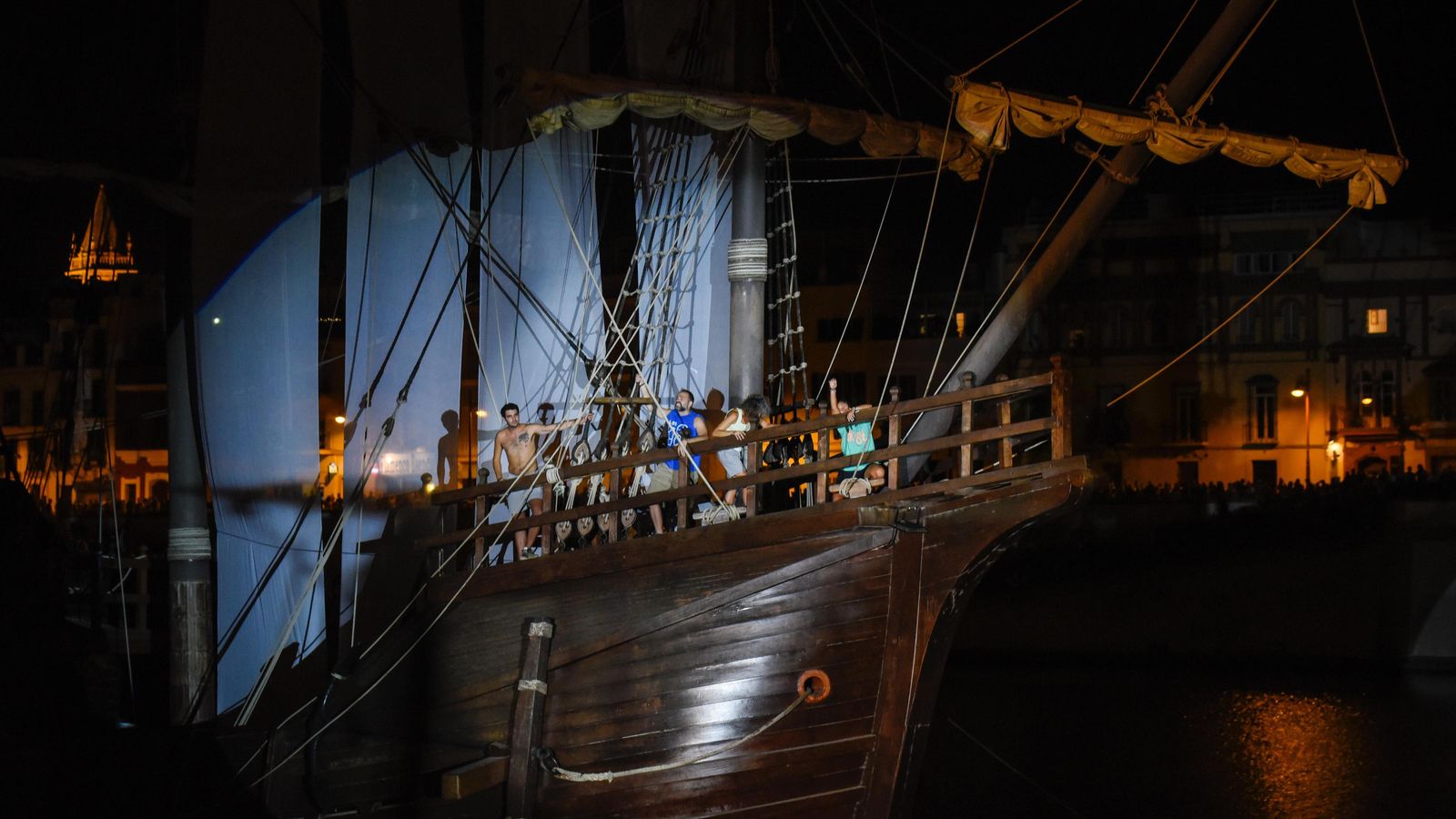 El espectáculo de ayer noche de la Fura dels Baus.