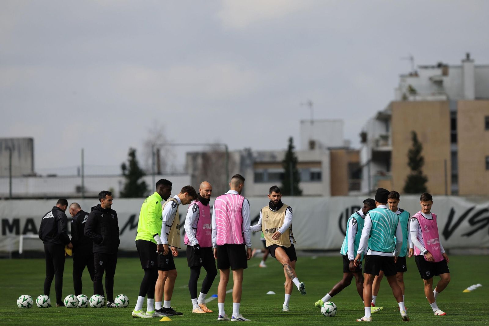Las fotos del Betis en Guimaraes