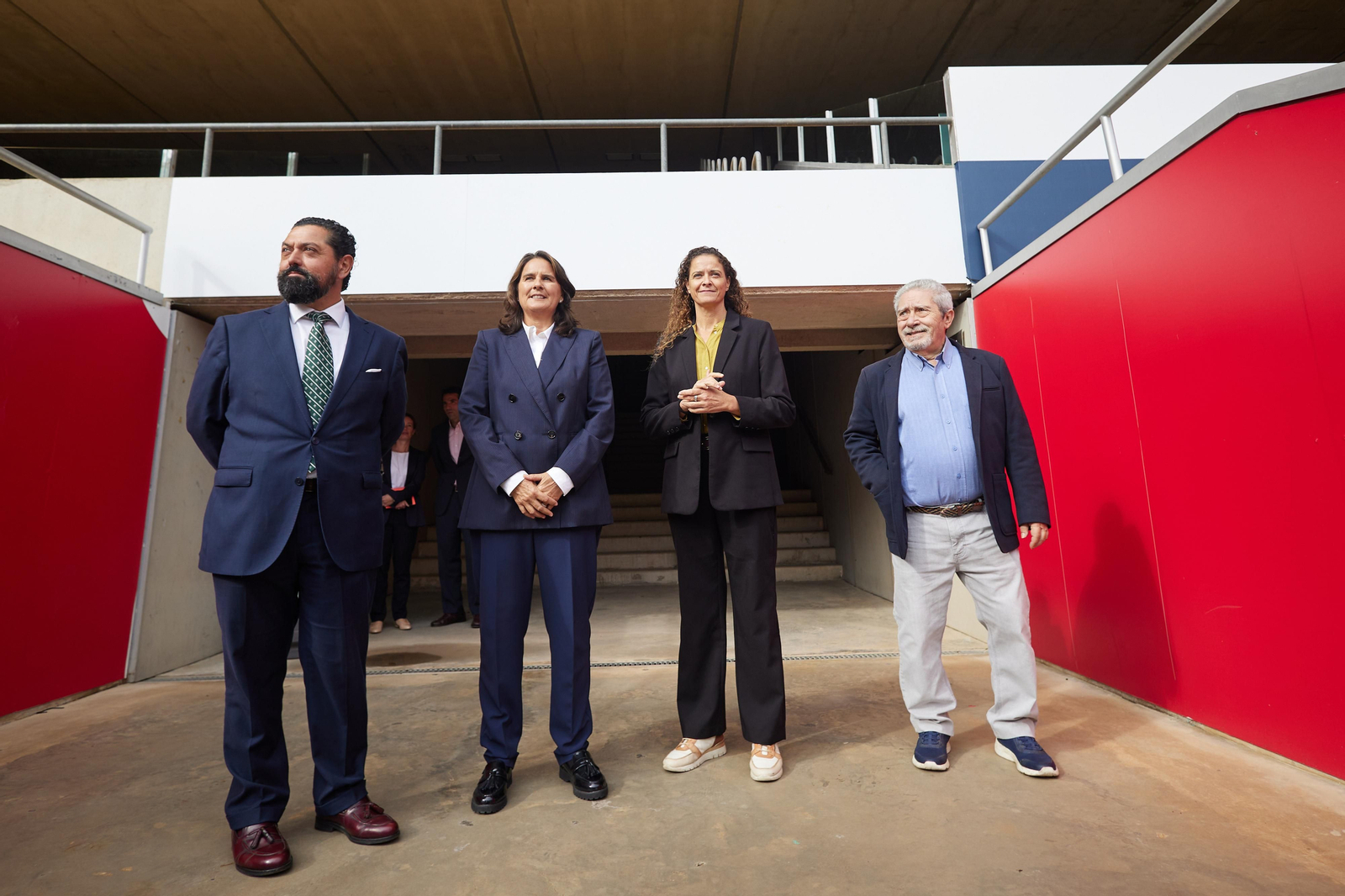 Las fotos del Estadio de la Cartuja para el tenis