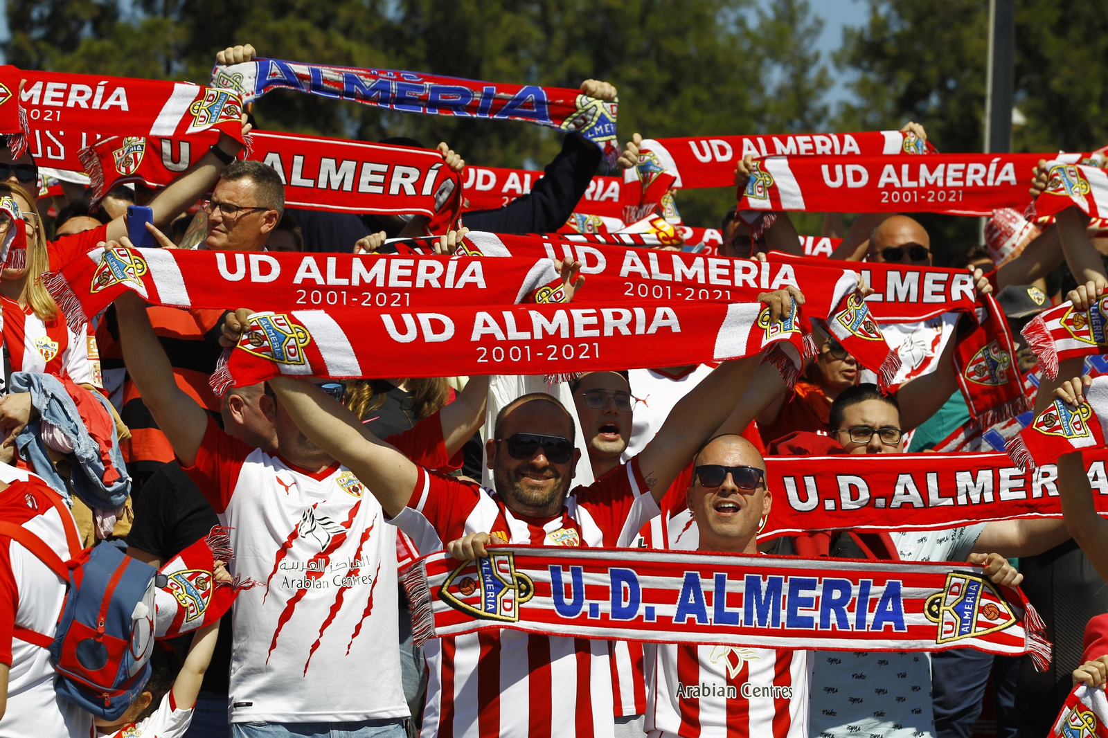 Imágenes del partido U.D. Almería-S.D. Amorebieta